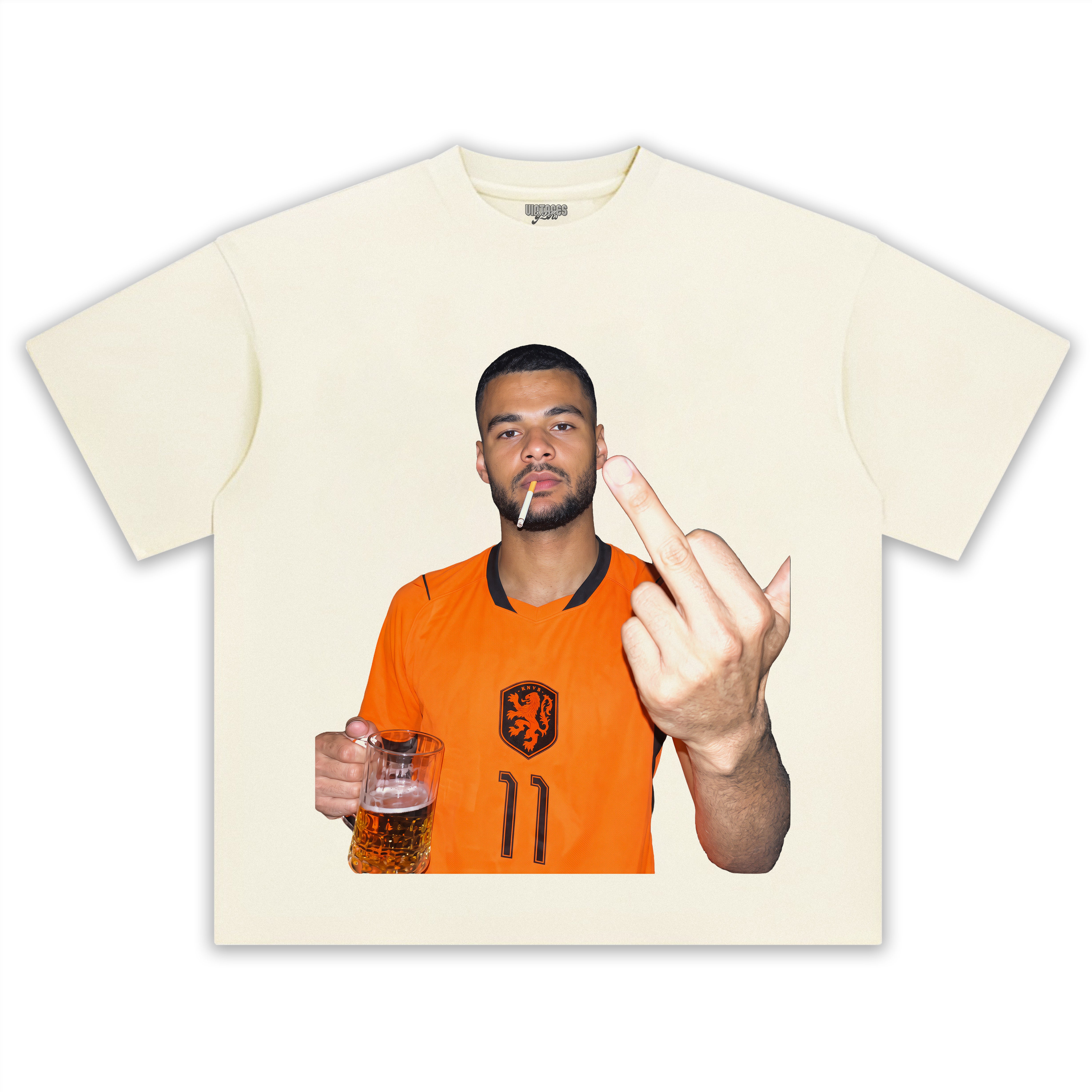 NETHERLANDS FOOTBALL STYLE V6 UNISEX TOP & TEE & LONG SLEEVE & LAYERED LS & HOODIE