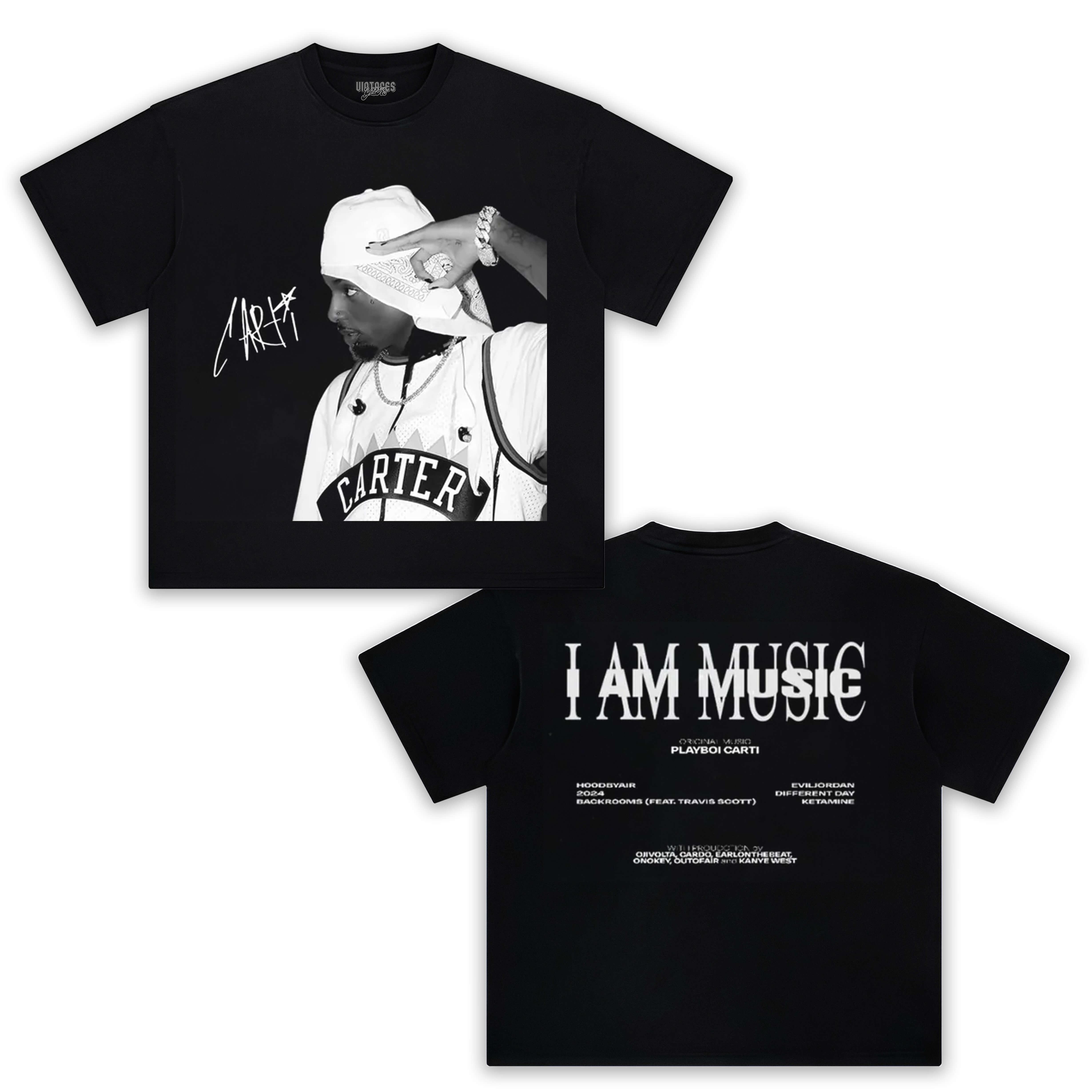 PLAYBOI CARTI & I AM MUSIC 2.0 TEE