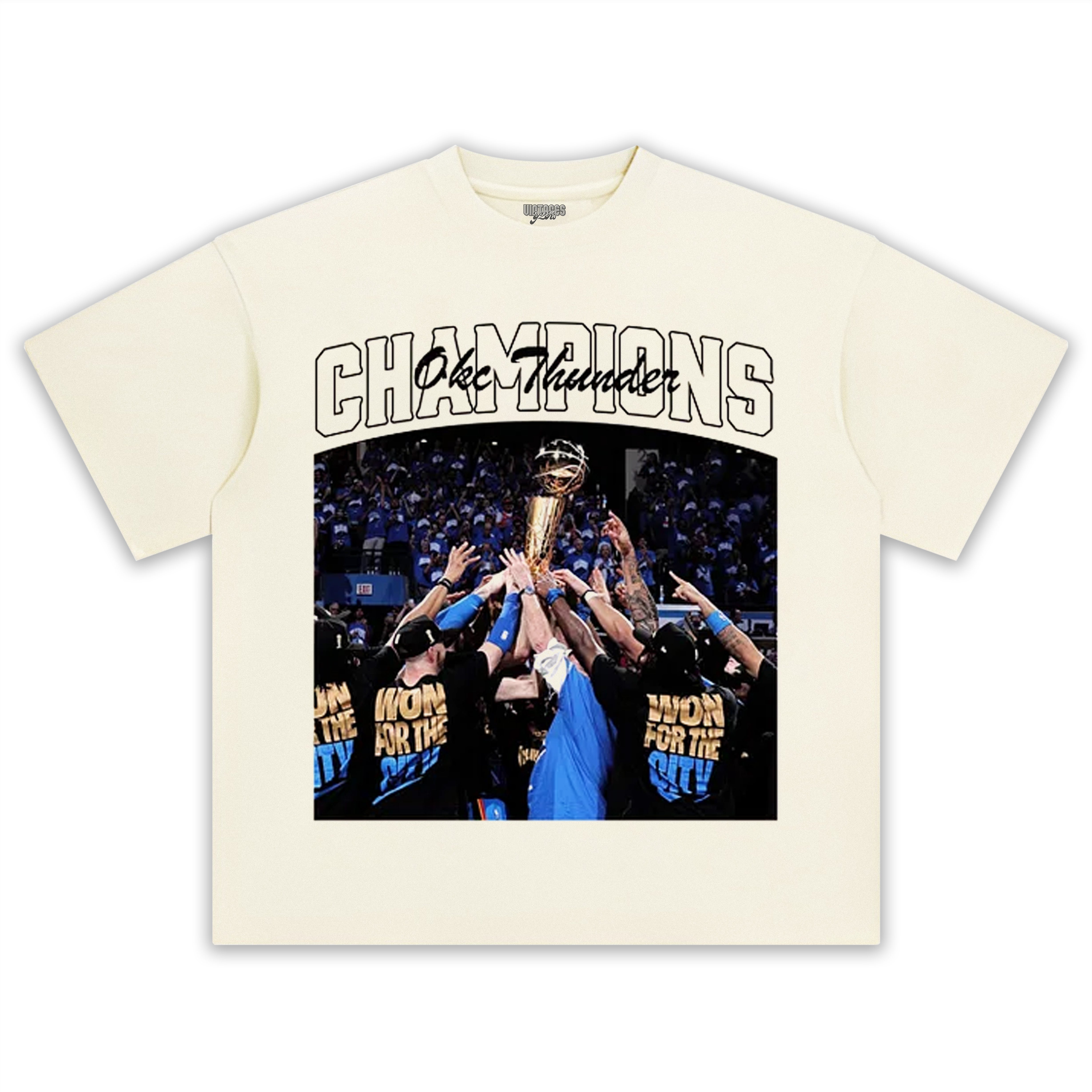 2025 OKLAHOMA CITY THUNDER y2k TEE
