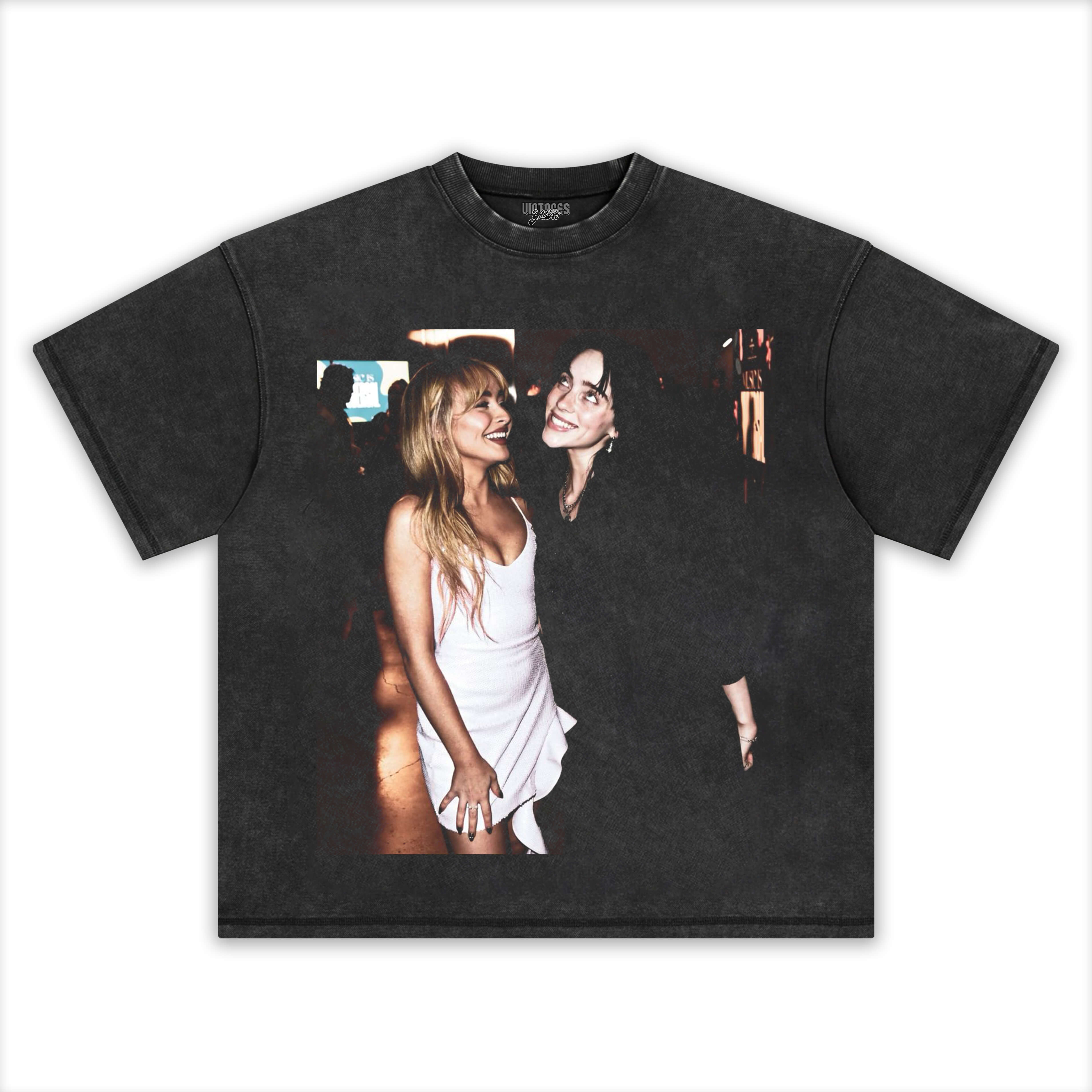 2025 SABRINA CARPENTER & BILLIE EILISH 2.0 TEE - Y2K VINTAGES