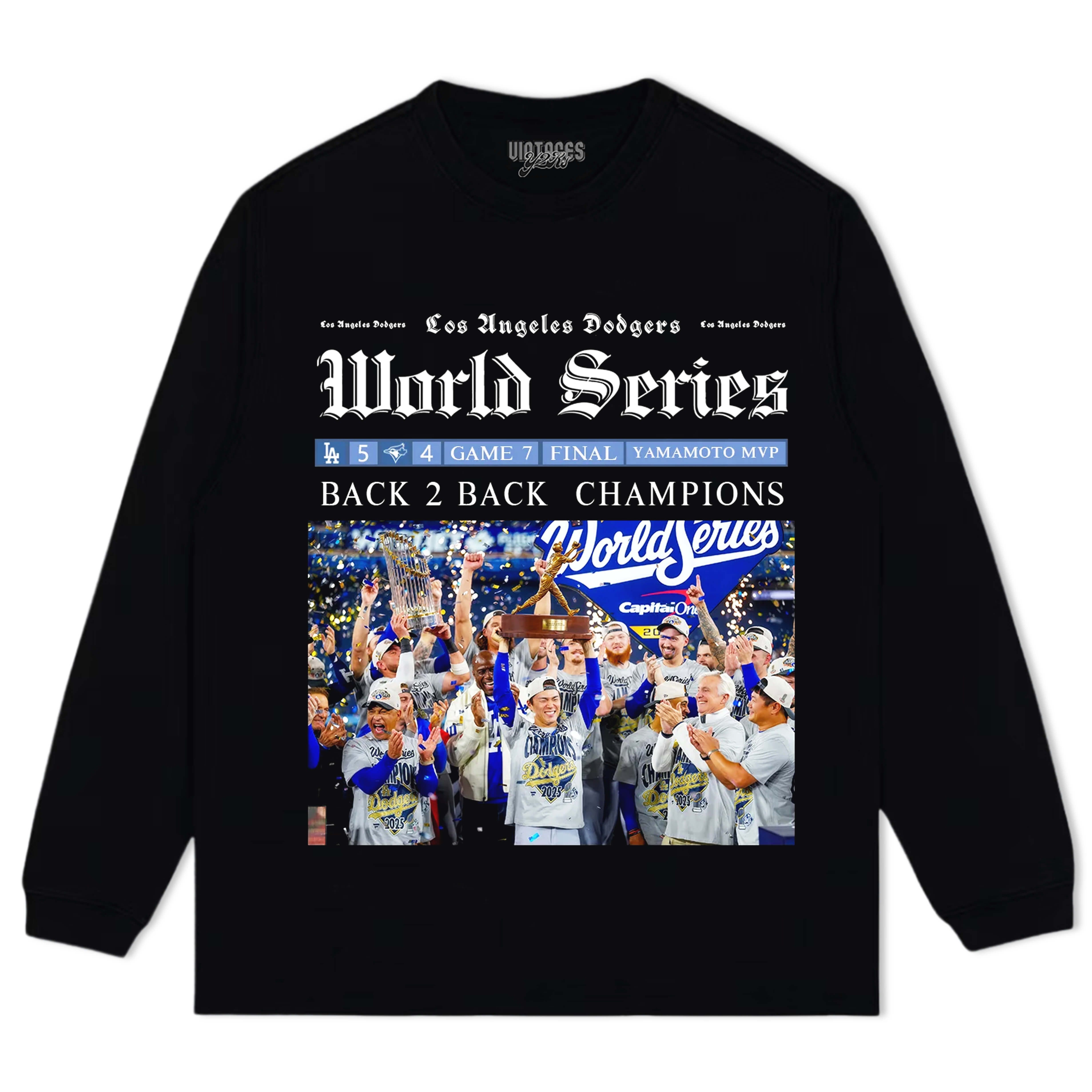 2025 WS NEWSPAPER TEE & LS & HOODIE