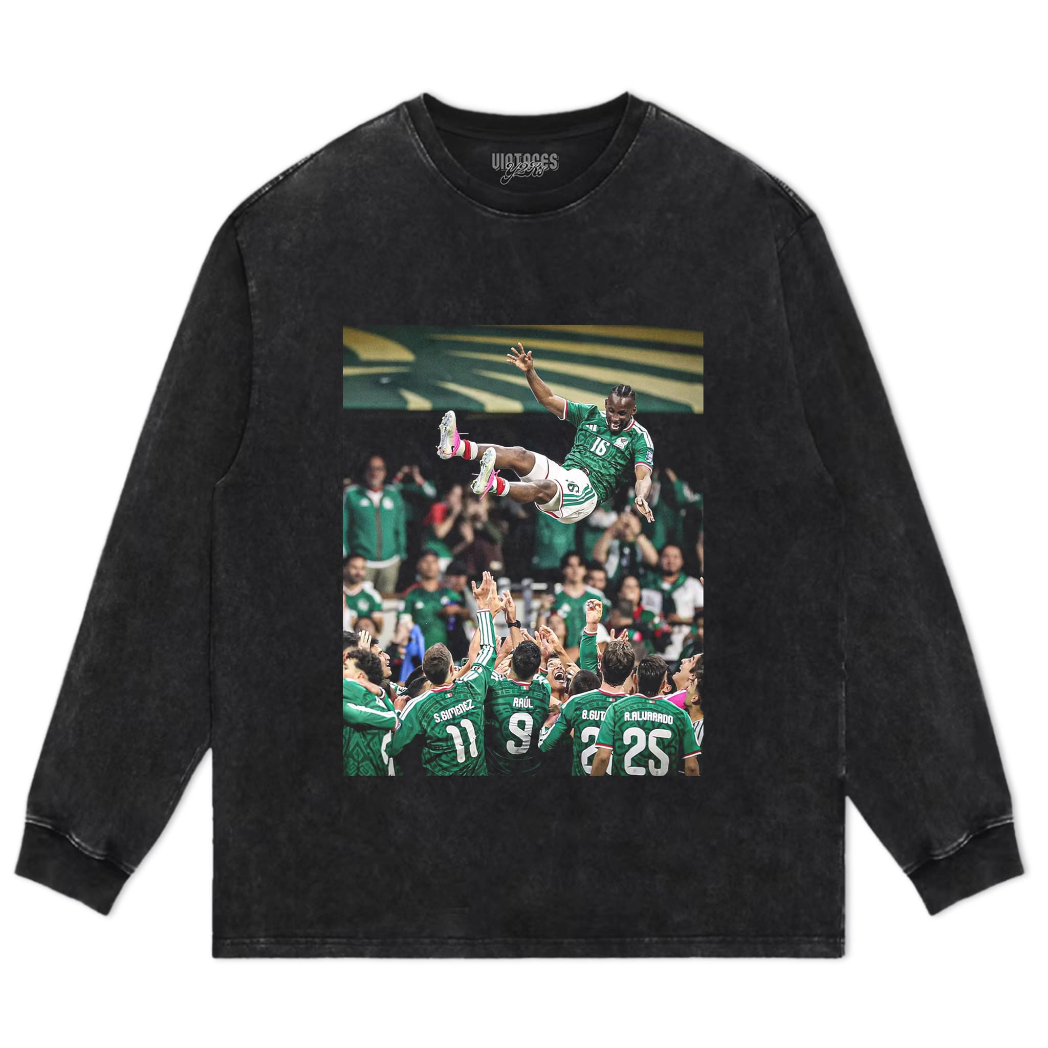 2026 WORLD CUP MEXICO TEAM HONOR JULIÁN QUIÑONES V2 TANK TOP & TEE & LONG SLEEVE & LAYERED LS & HOODIE