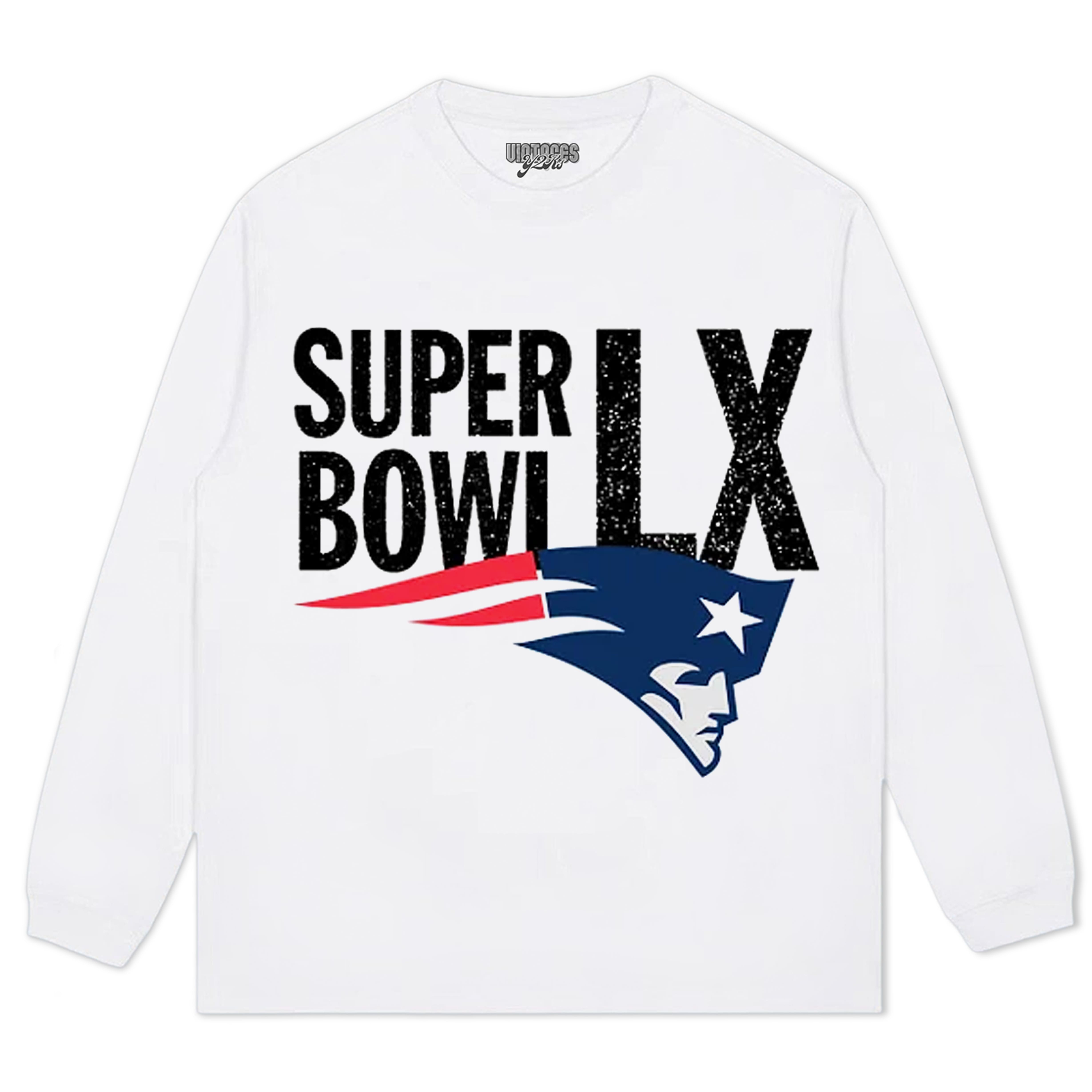 2026 SUPER BOWL LX & NEW ENGLAND PATRIOTS TEE & LS & HOODIE