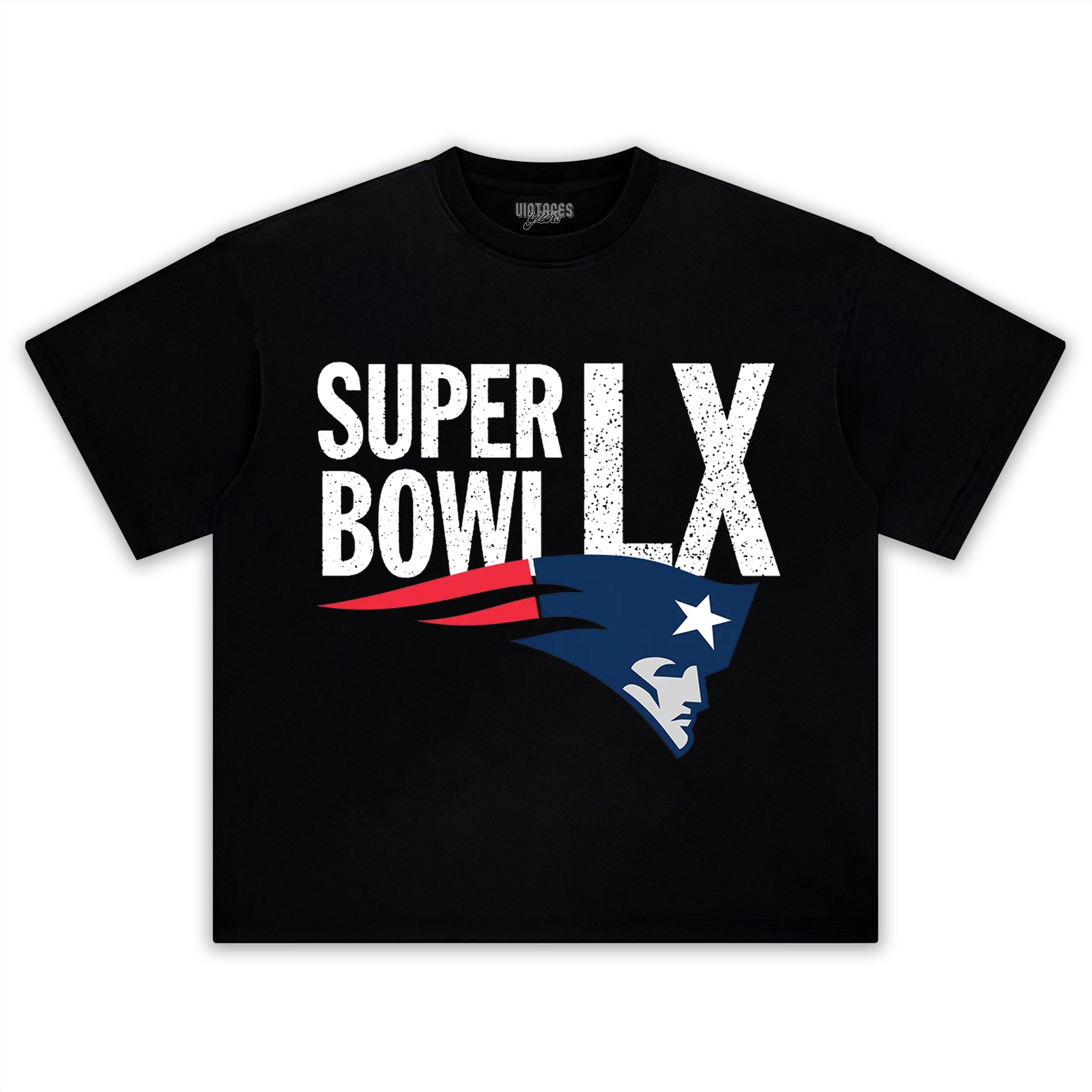 2026 SUPER BOWL LX & NEW ENGLAND PATRIOTS TEE & LS & HOODIE