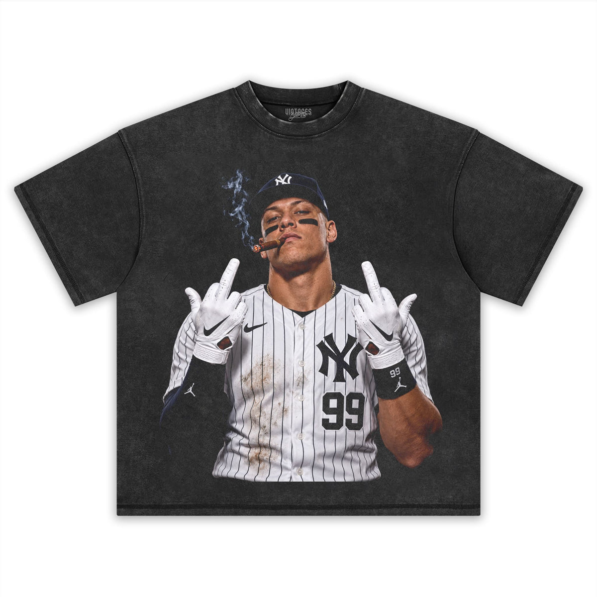 AARON JUDGE - MIDDLE FINGER TANK TOP & TEE & LONG SLEEVE & LAYERED LS & HOODIE