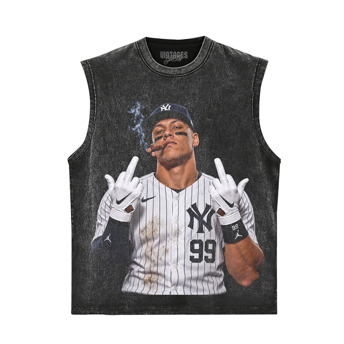 AARON JUDGE - MIDDLE FINGER TANK TOP & TEE & LONG SLEEVE & LAYERED LS & HOODIE
