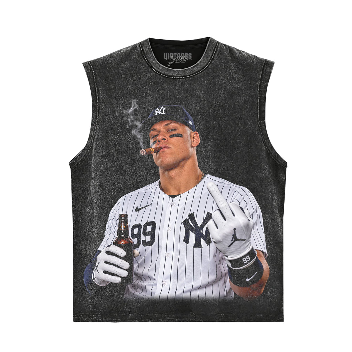 AARON JUDGE - MIDDLE FINGER V2 TANK TOP & TEE & LONG SLEEVE & LAYERED LS & HOODIE
