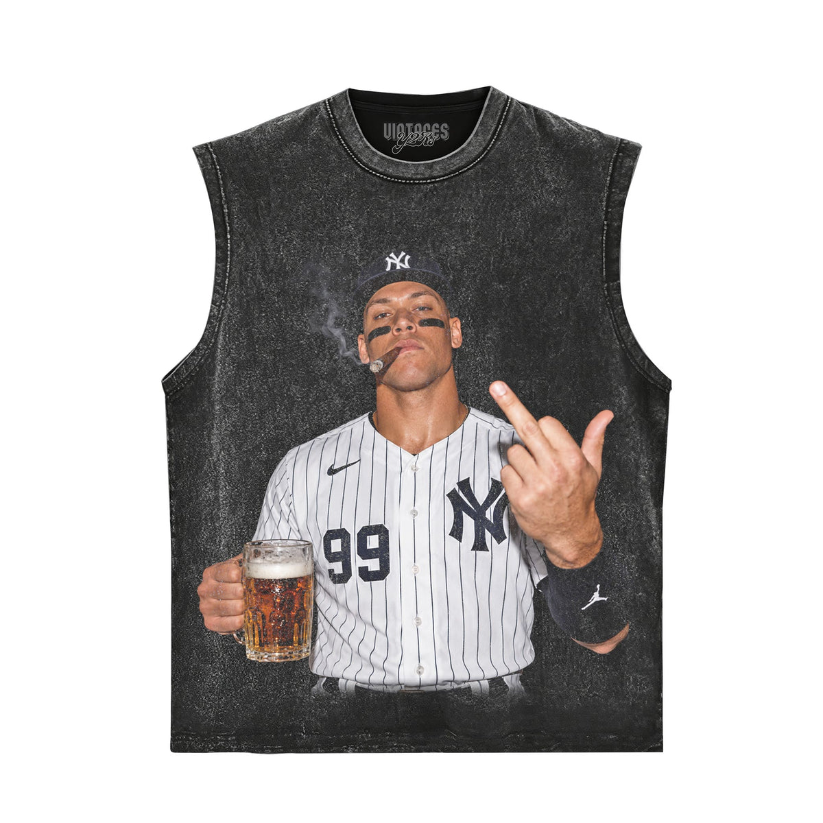 AARON JUDGE - MIDDLE FINGER V4 TANK TOP & TEE & LONG SLEEVE & LAYERED LS & HOODIE