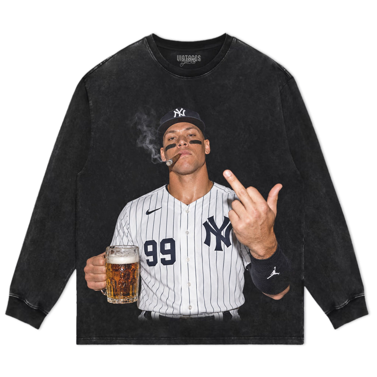 AARON JUDGE - MIDDLE FINGER V4 TANK TOP & TEE & LONG SLEEVE & LAYERED LS & HOODIE