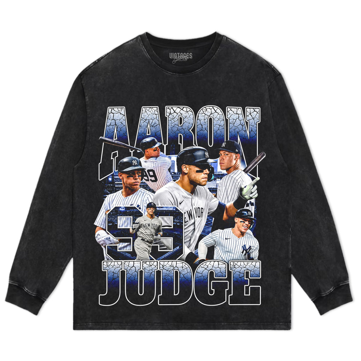 AARON JUDGE NEW YORK BASEBALL TANK TOP & TEE & LONG SLEEVE & LAYERED LS & HOODIE