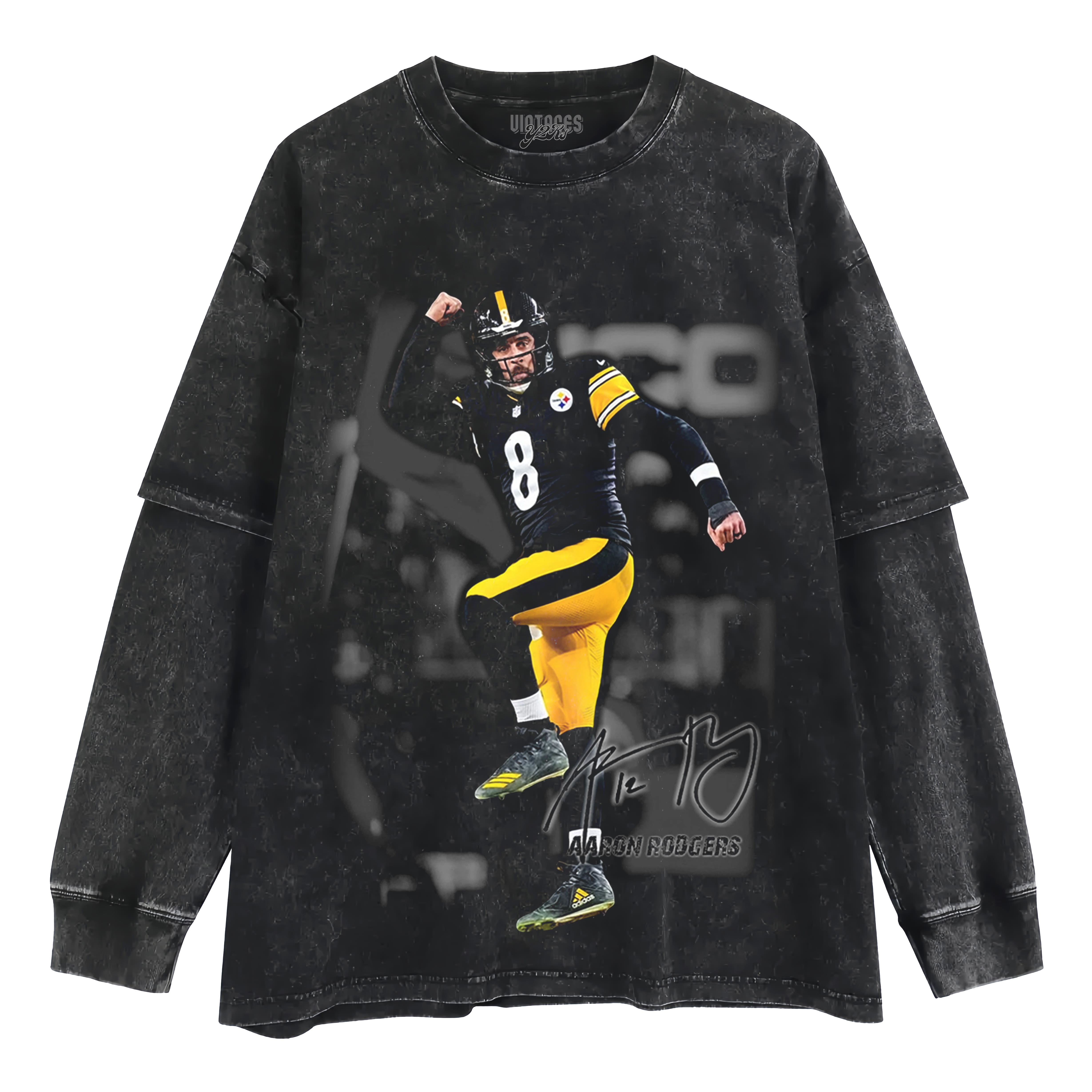 AARON RODGERS KING OF THE NORTH V2 LAYERED LONG SLEEVE