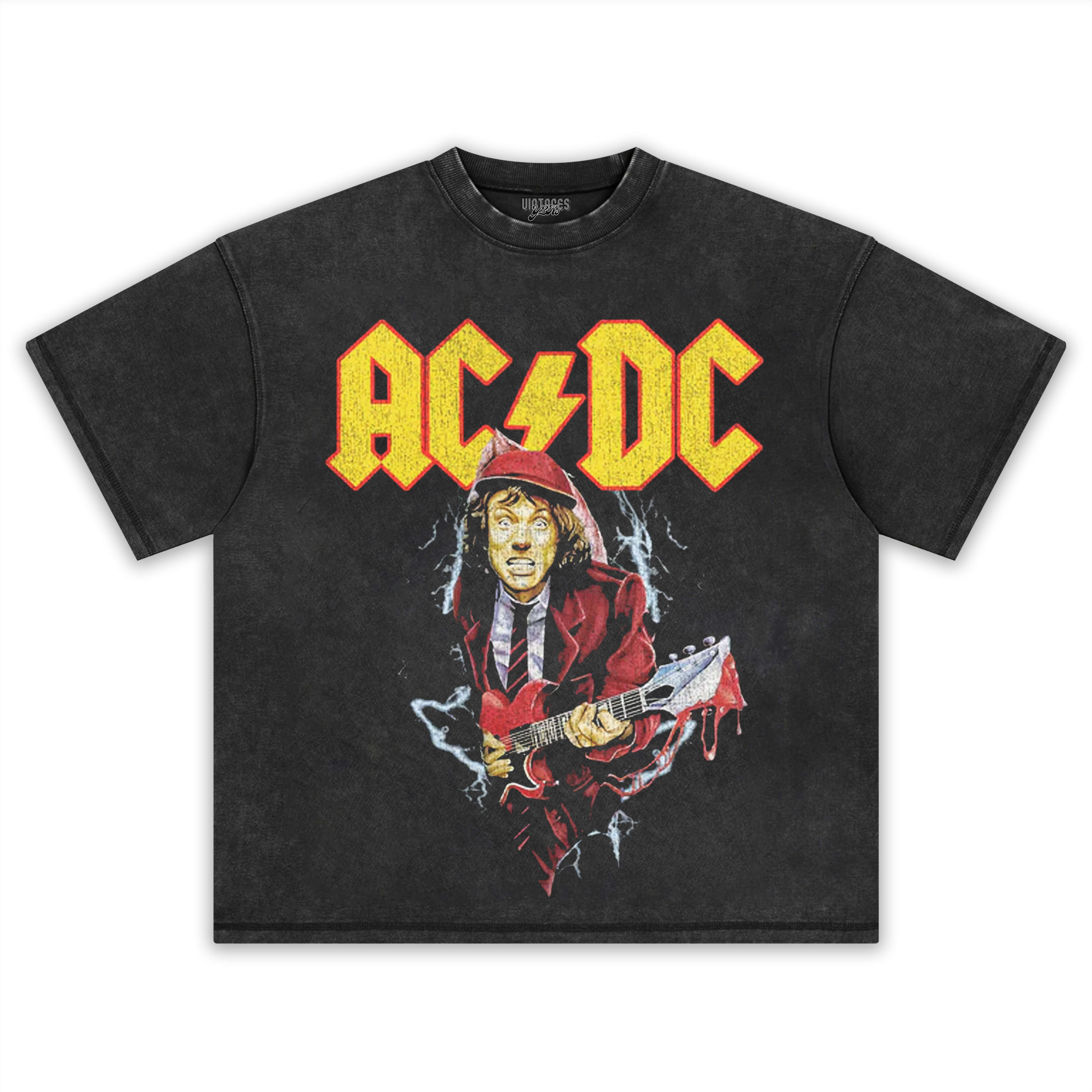 AC/DC VINTAGE TEE & LS & HOODIE