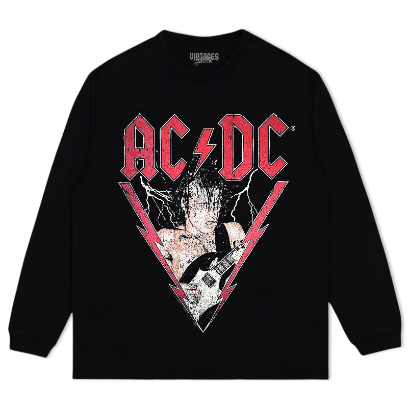 AC/DC VINTAGE V3 TEE & LS & HOODIE
