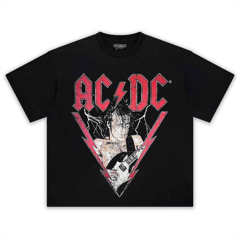 AC/DC VINTAGE V3 TEE & LS & HOODIE