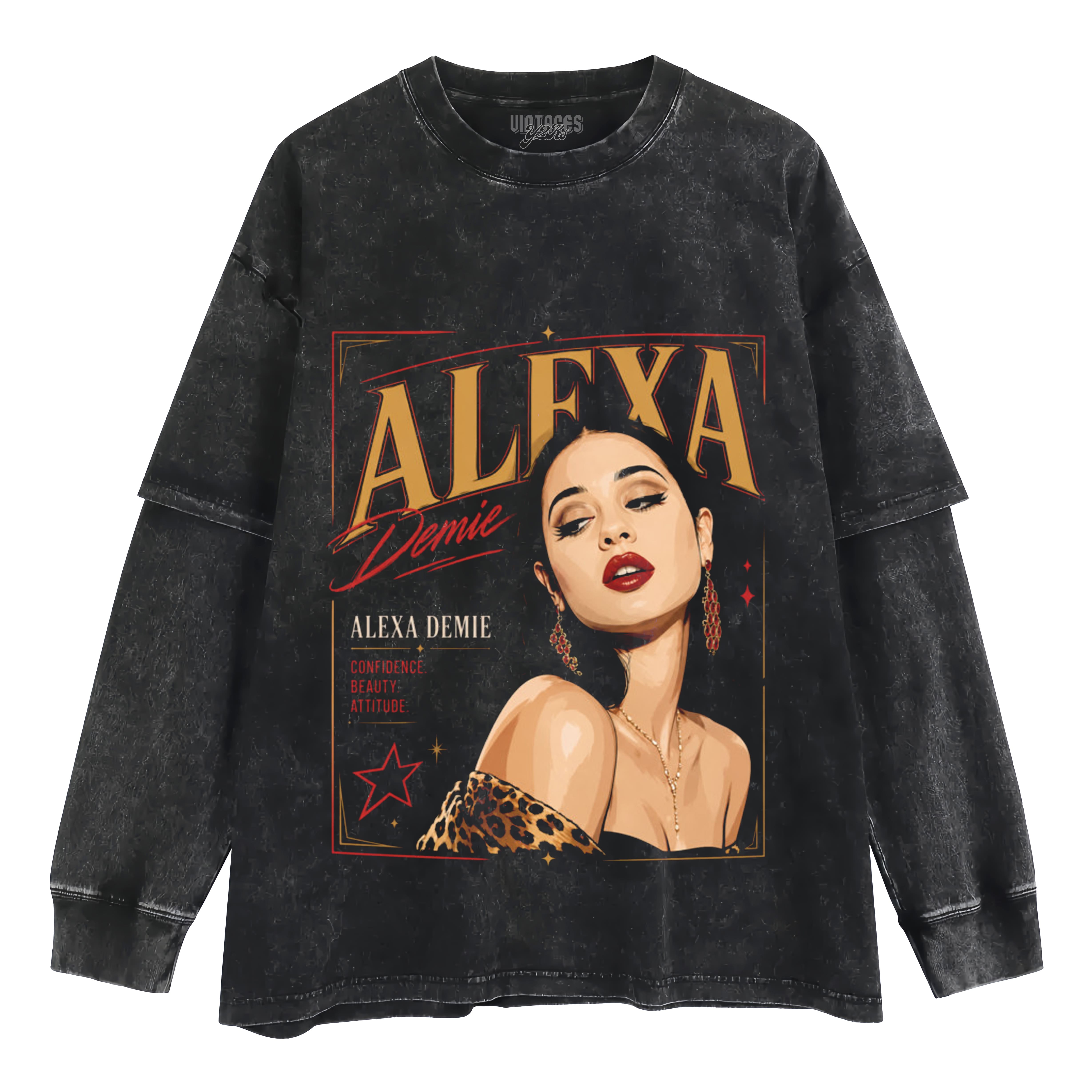 ALEXA DEMIE VINTAGE TANK TOP & TEE & LONG SLEEVE & LAYERED LS & HOODIE
