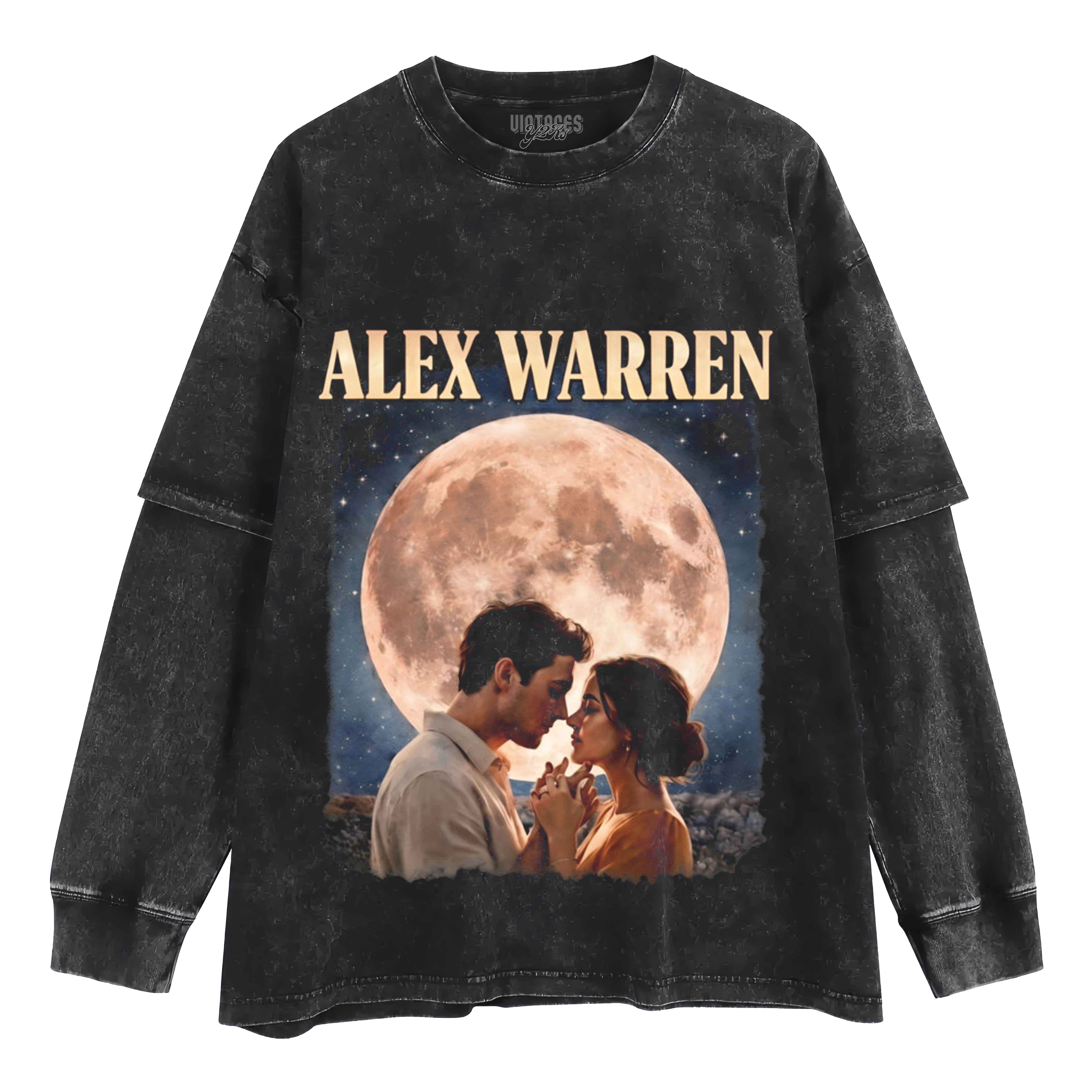 ALEX WARREN MOON SINGER MUSIC ALBUMS TANK TOP & TEE & LONG SLEEVE & LAYERED LS & HOODIE