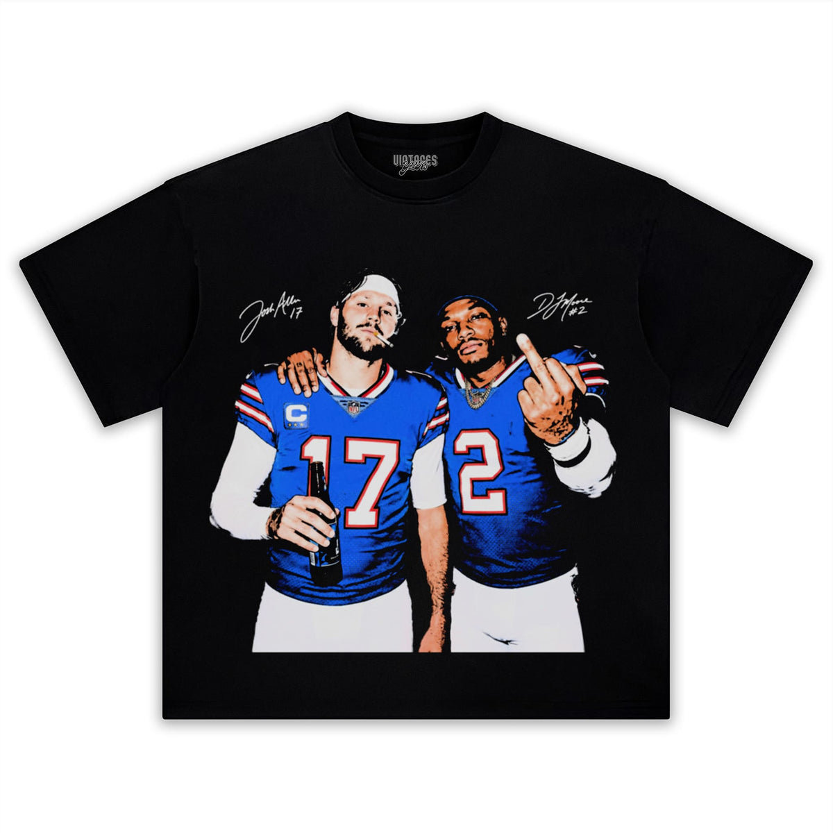 ALLEN MOORE MIDDLE FINGER FOOTBALL FAN TANK TOP & TEE & LONG SLEEVE & LAYERED LS & HOODIE