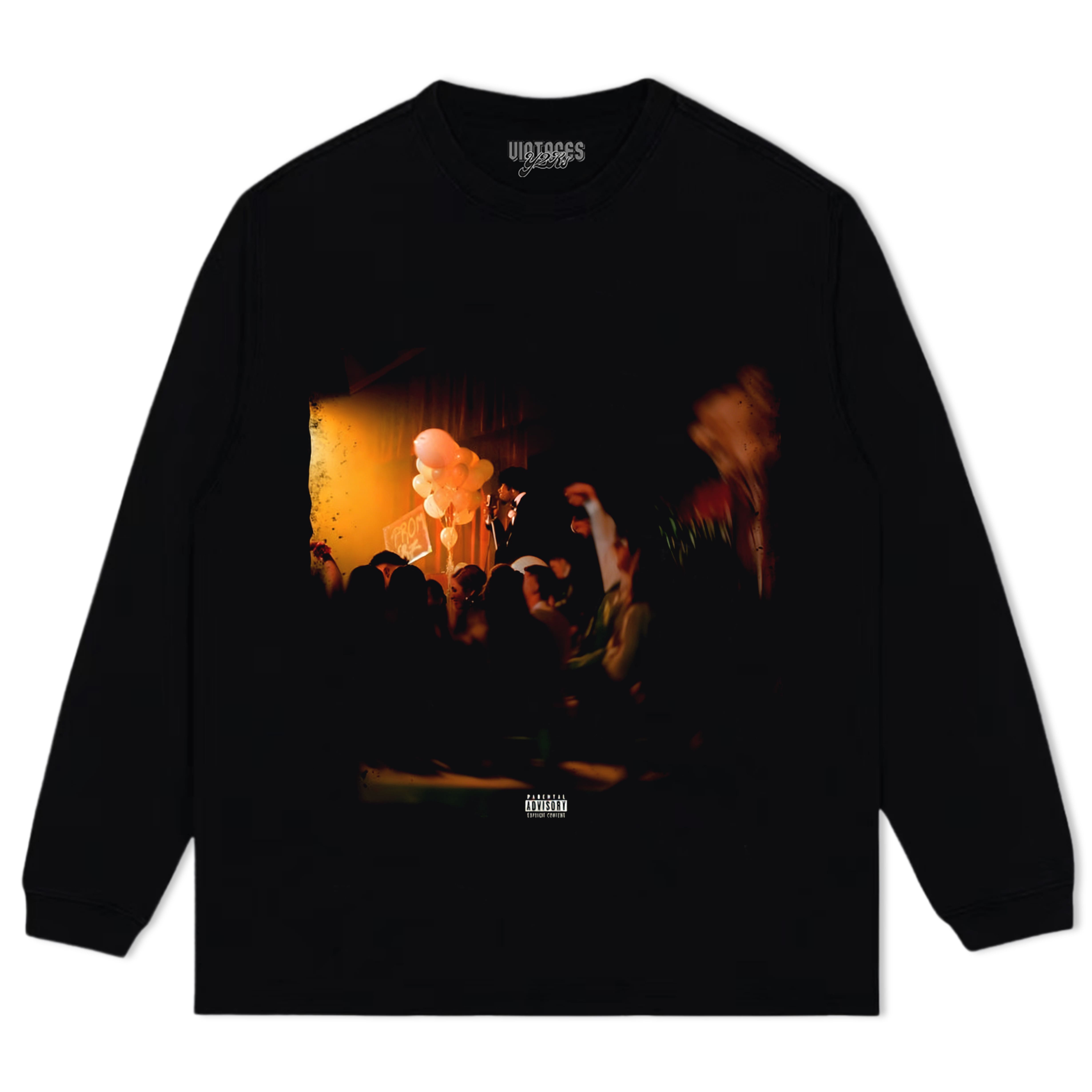 ALONE AT PROM ALBUM COVER TEE & LS & HOODIE
