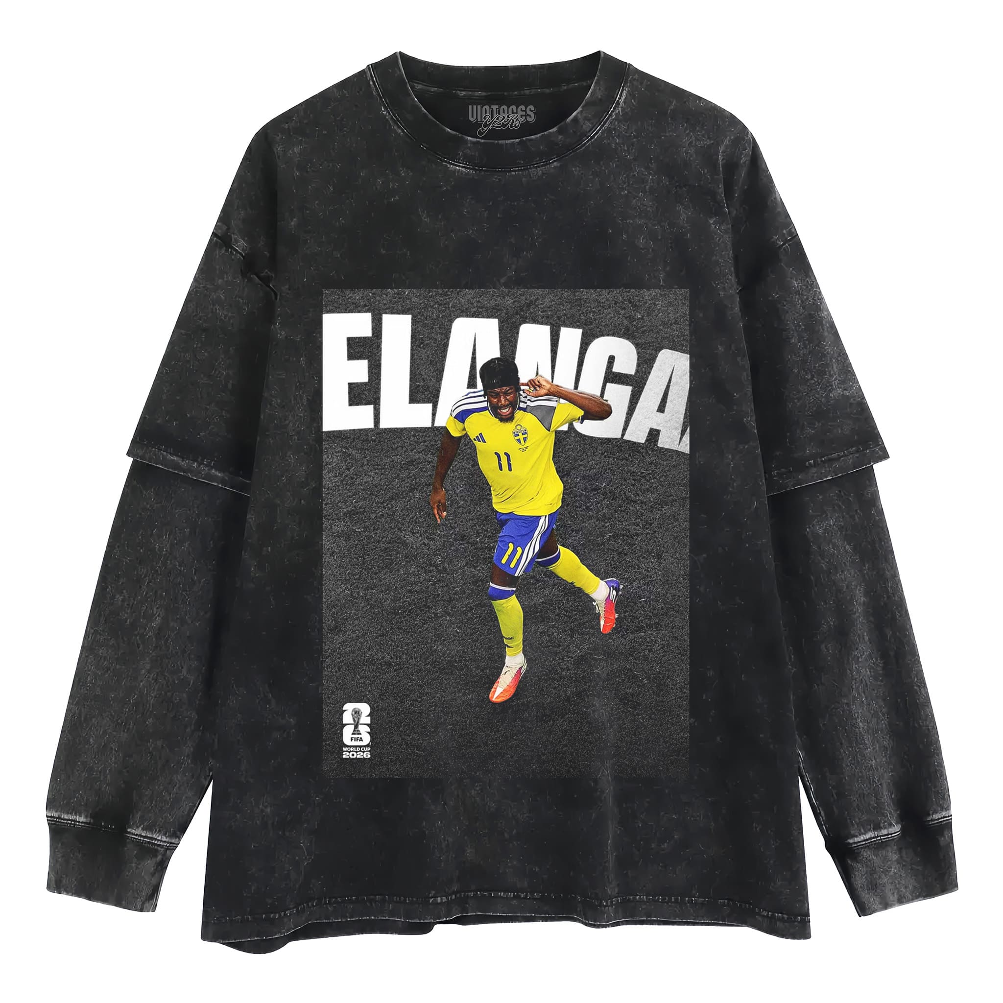 ANTHONY ELANGA SWEDEN V2 TANK TOP & TEE & LONG SLEEVE & LAYERED LS & HOODIE