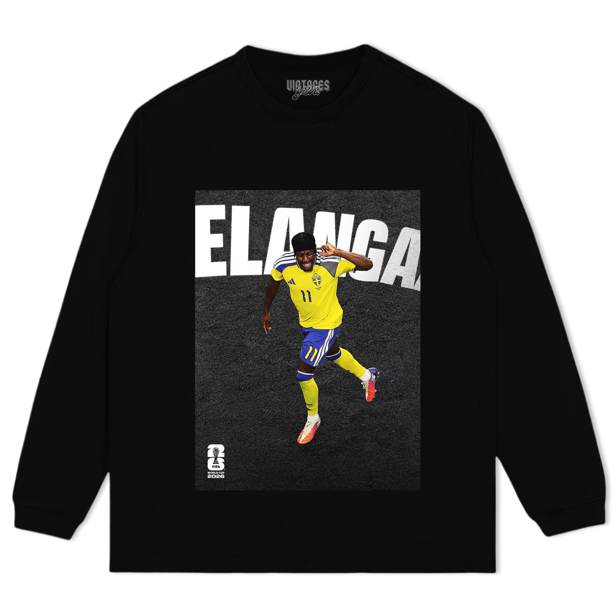 ANTHONY ELANGA SWEDEN V2 TANK TOP & TEE & LONG SLEEVE & LAYERED LS & HOODIE