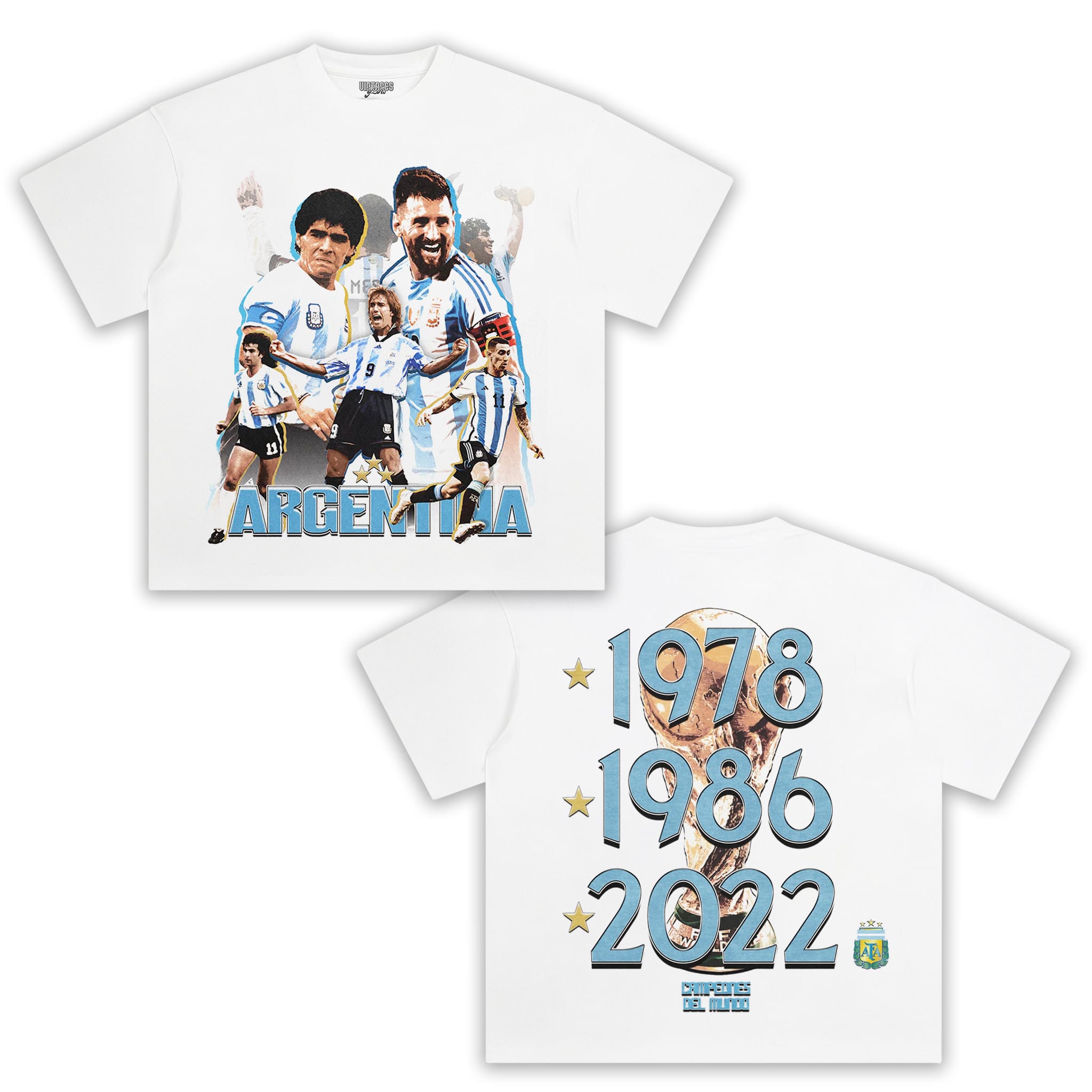 MESSI - ARGENTINA - WORLD CUP LEGACY V2 TEE