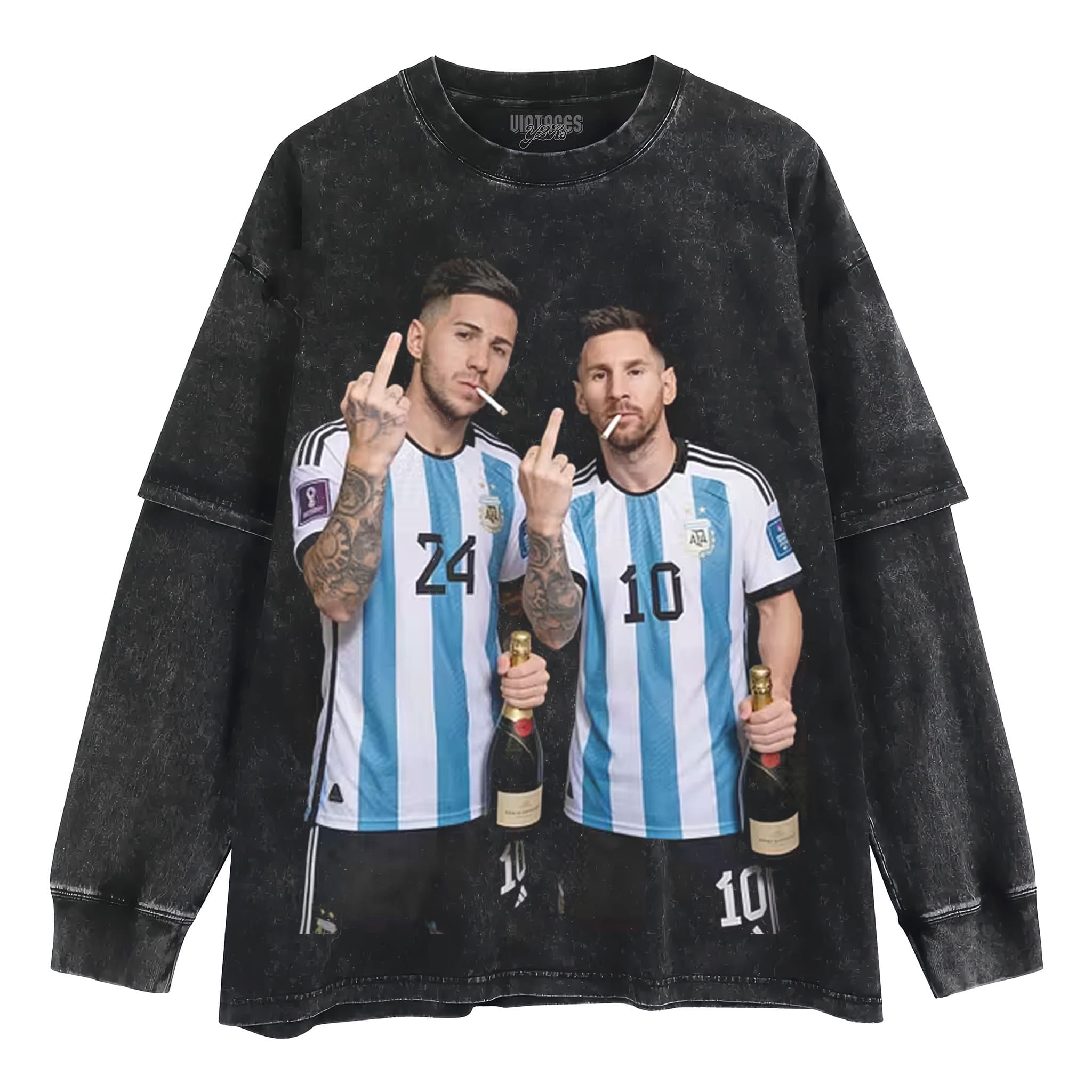 ARGENTINA MESSI ENZO FUNNY VINTAGE TANK TOP & TEE & LONG SLEEVE & LAYERED LS & HOODIE