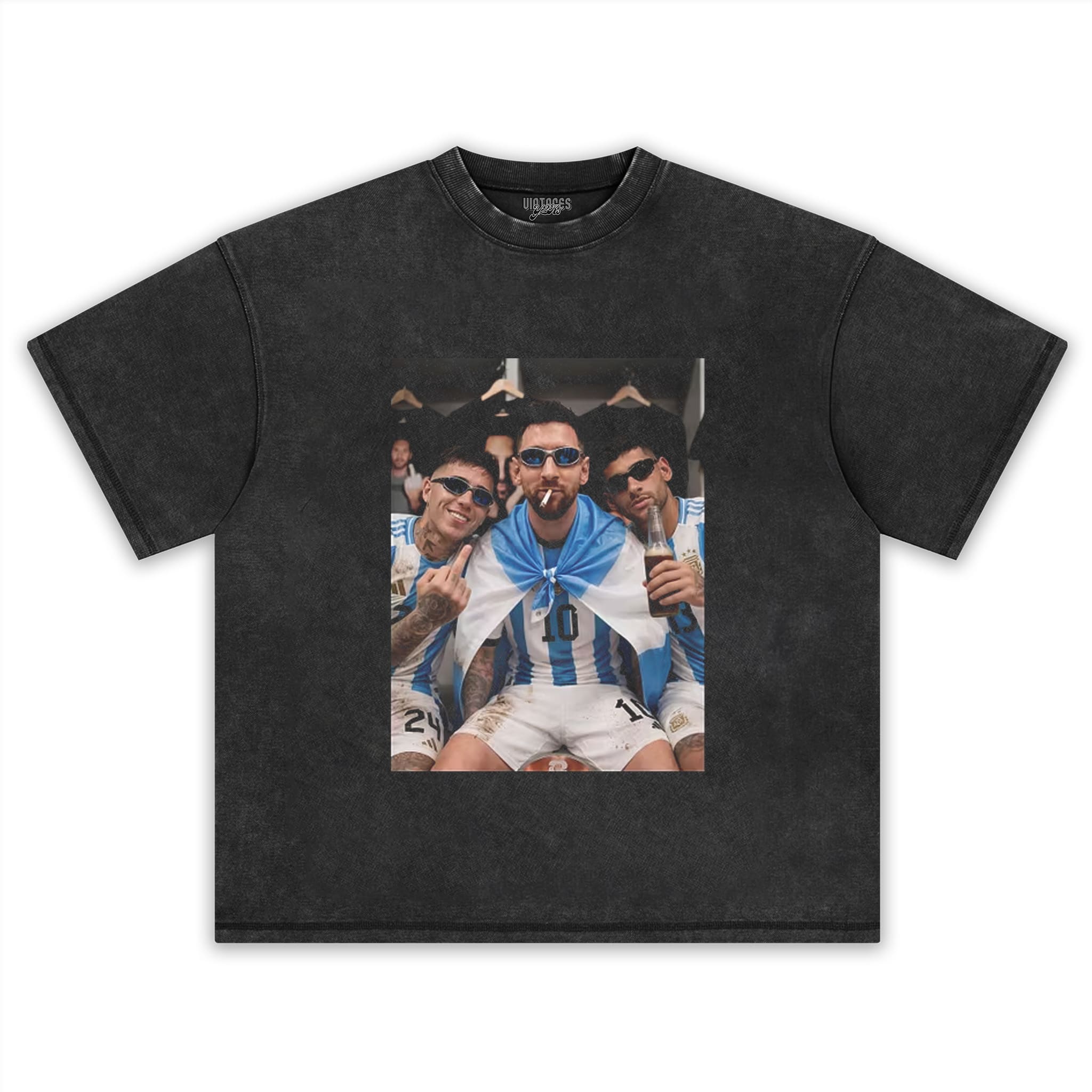 ARGENTINA MESSI ENZO FUNNY VINTAGE V3 TANK TOP & TEE & LONG SLEEVE & LAYERED LS & HOODIE