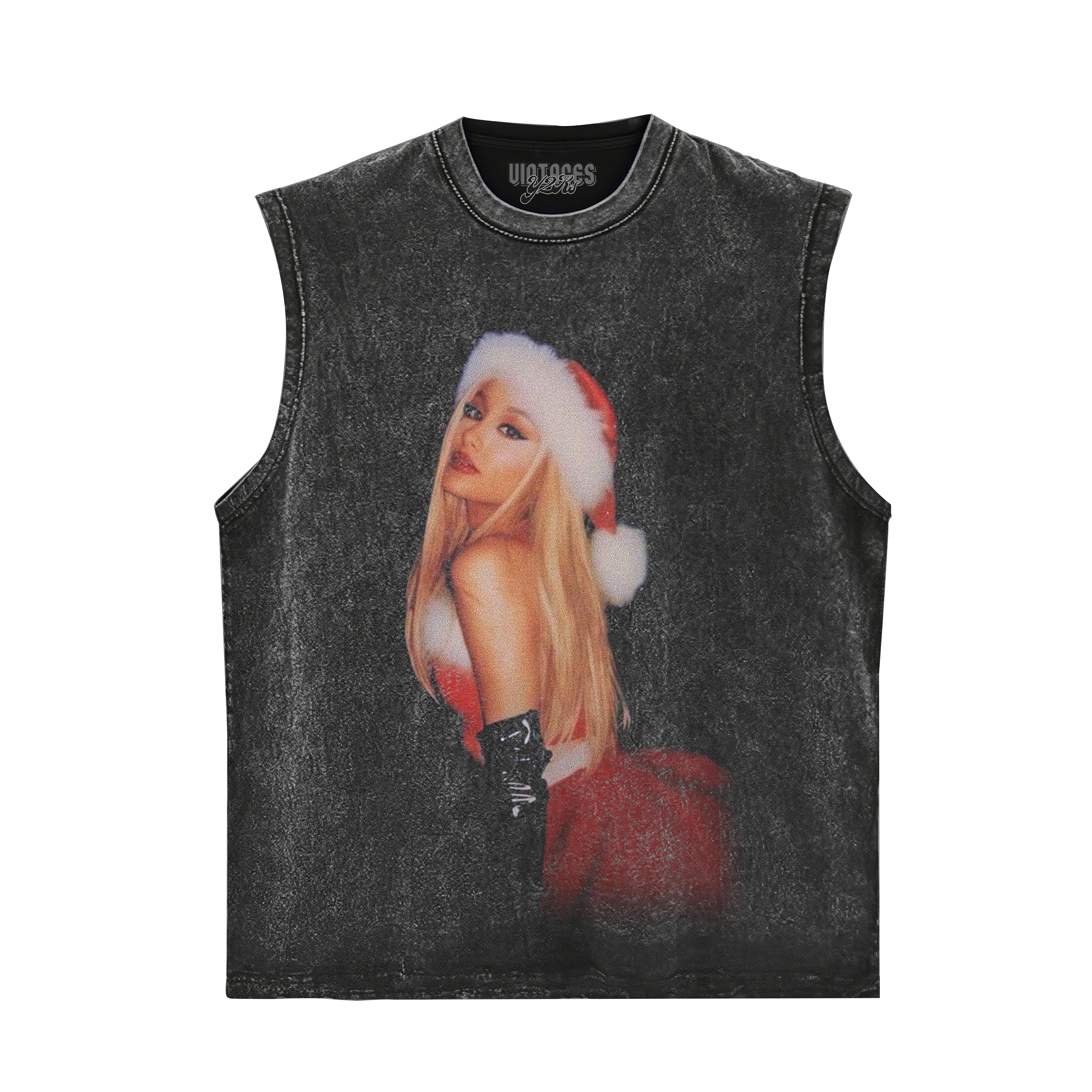 ARIANA GRANDE CHRISTMAS STYLES TANK TOP & TEE & LONG SLEEVE & LAYERED LS & HOODIE