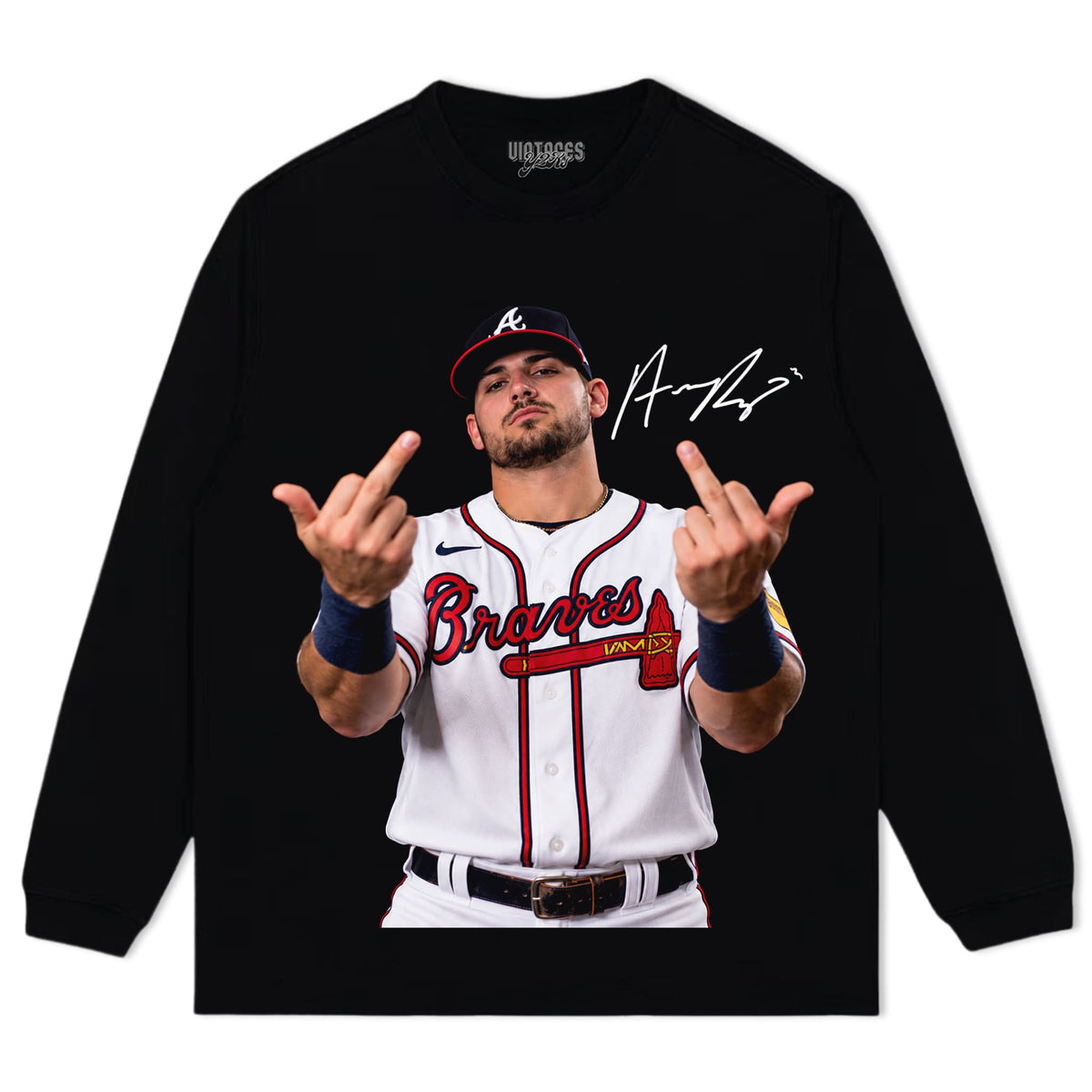 AUSTIN RILEY - MIDDLE FINGER TANK TOP & TEE & LONG SLEEVE & LAYERED LS & HOODIE
