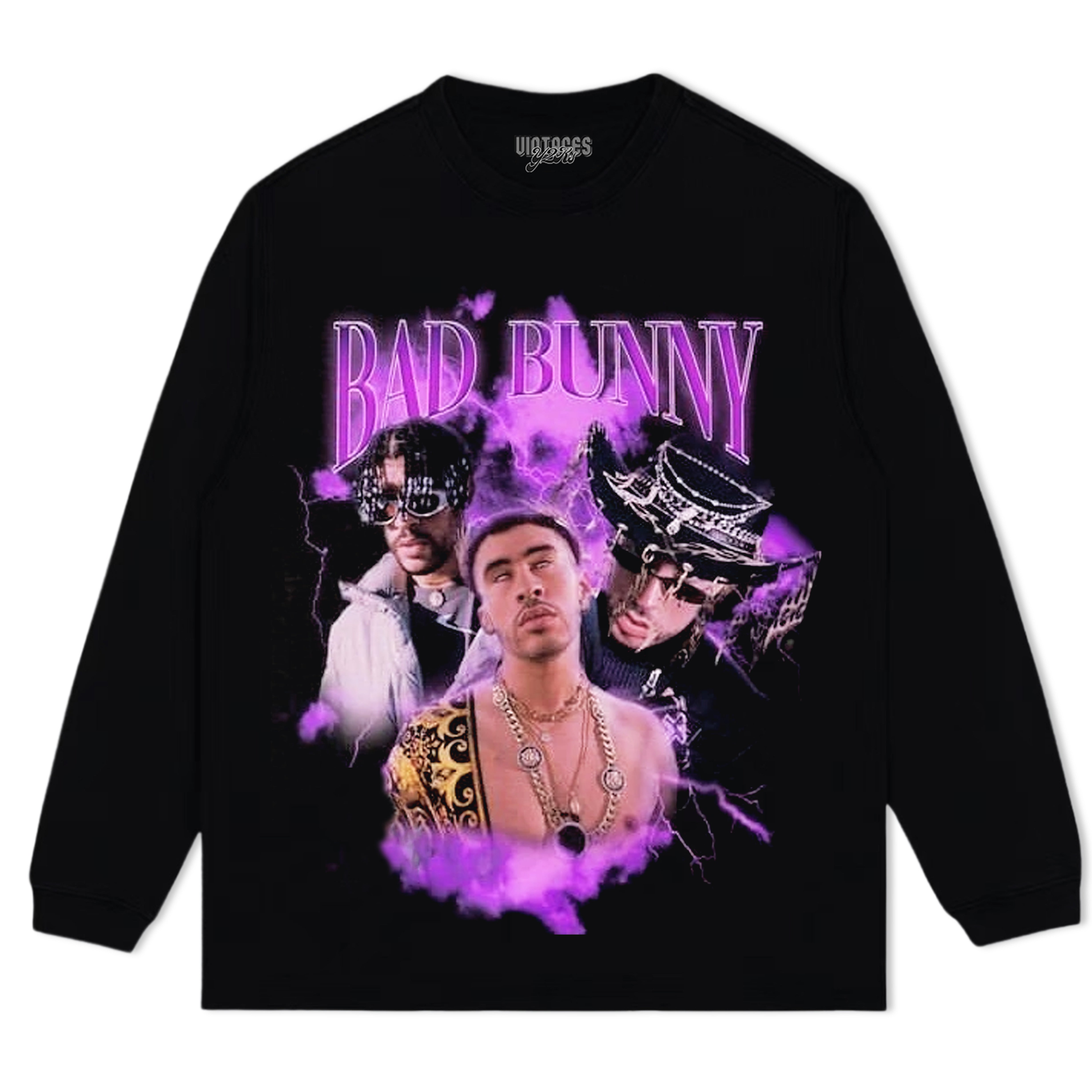 BAD BUNNY RETRO V2 TEE & LS & HOODIE