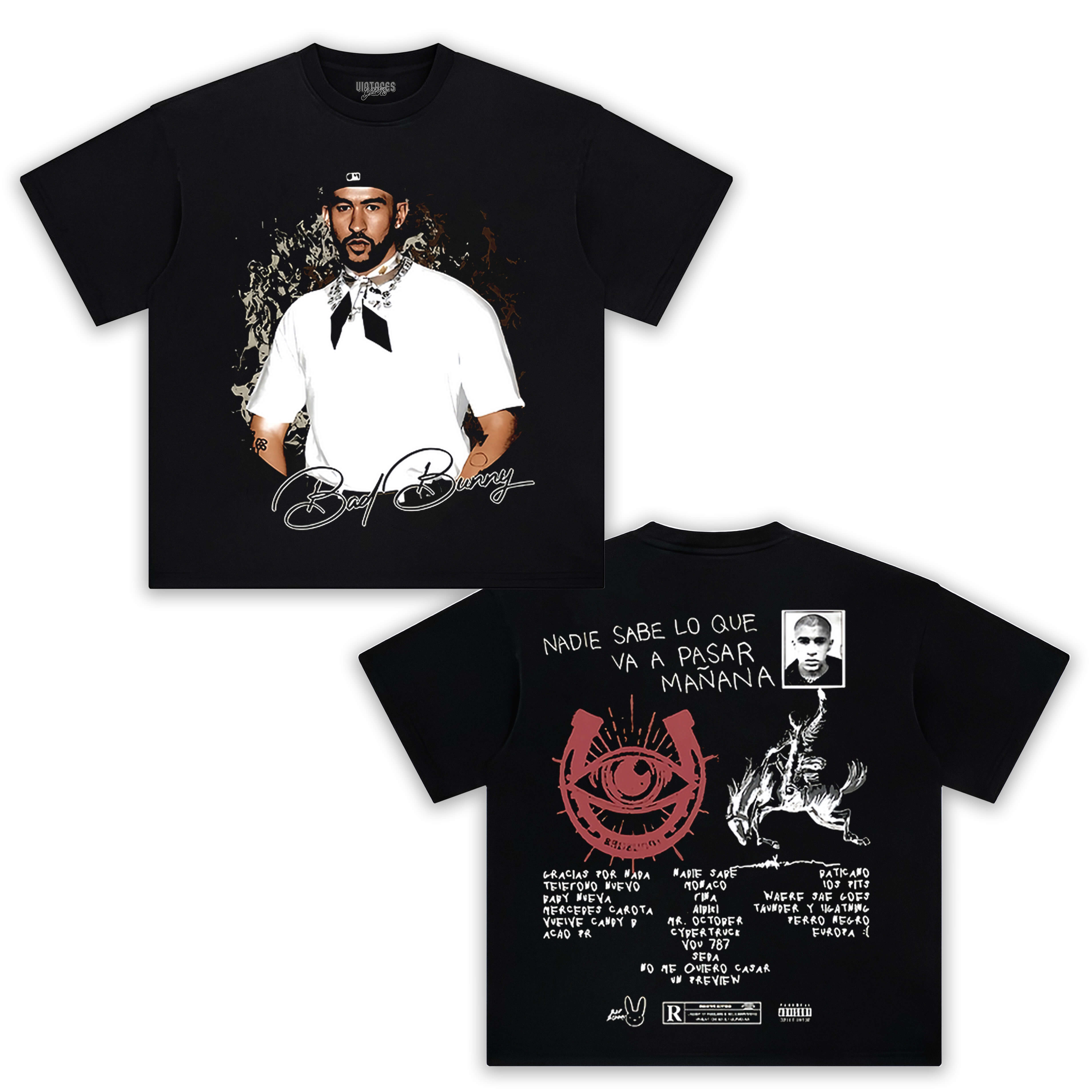 BAD BUNNY V4 TEE & LS & HOODIE