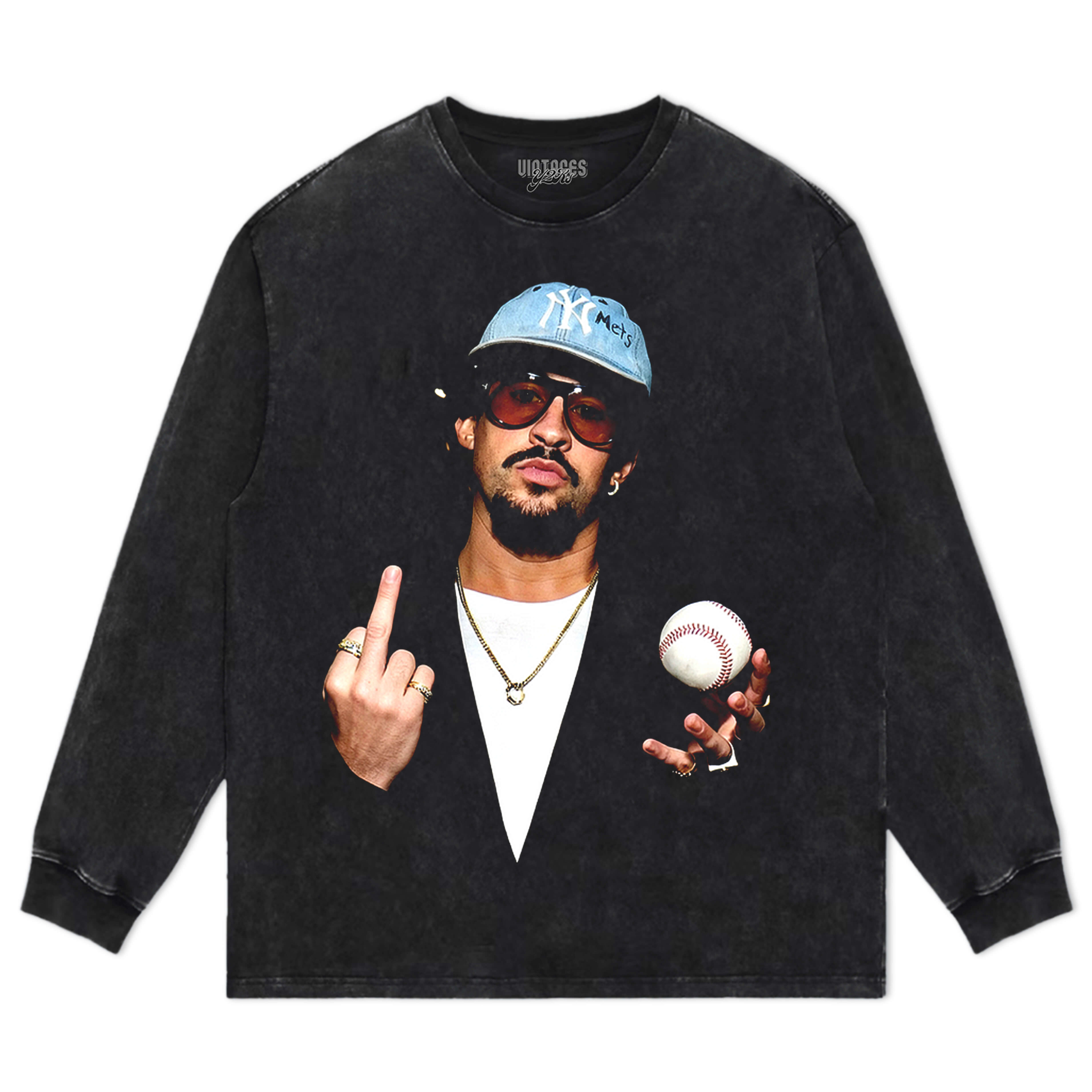 BAD BUNNY V6 TEE & LS & HOODIE