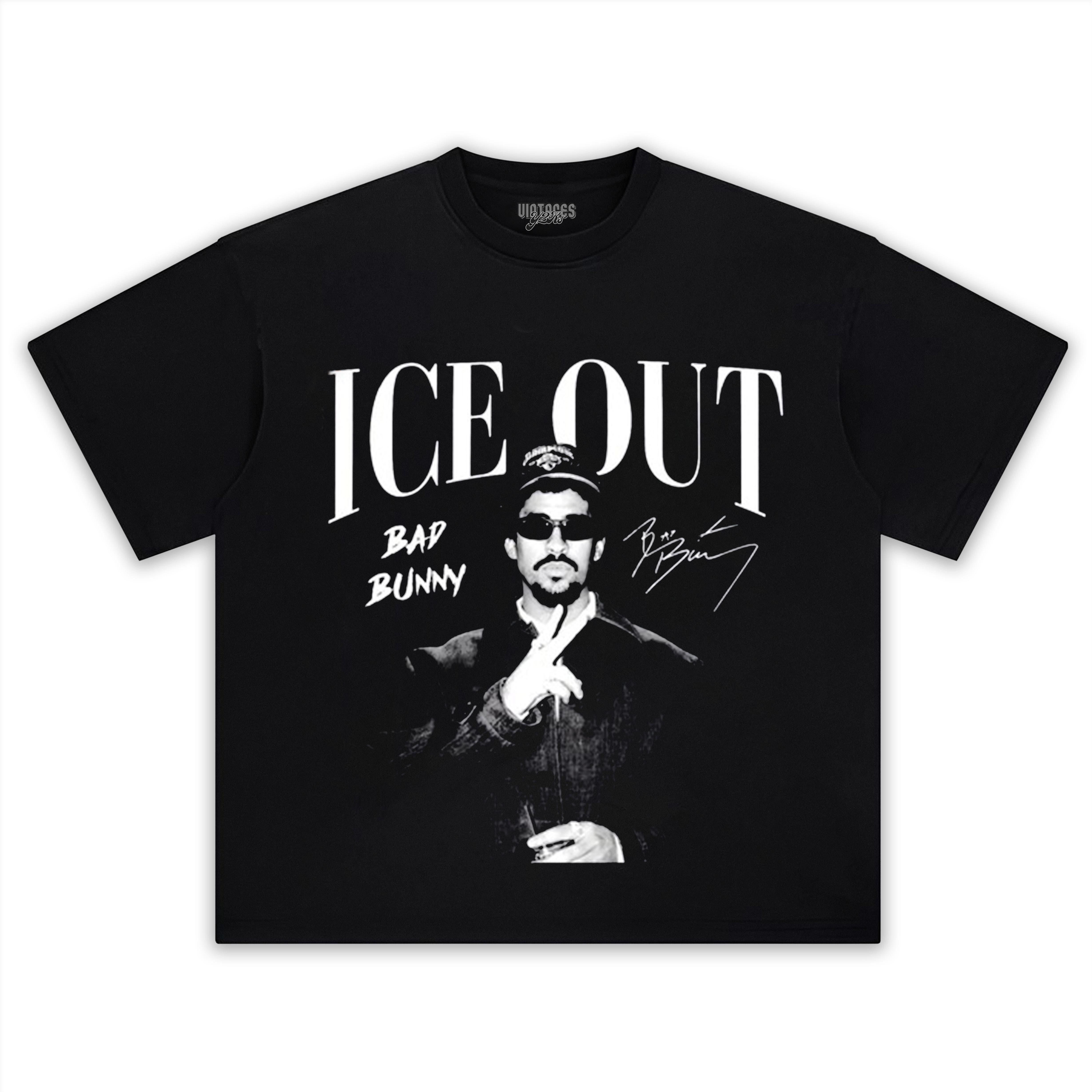 BAD BUNNY - ICE OUT TEE & LS & HOODIE