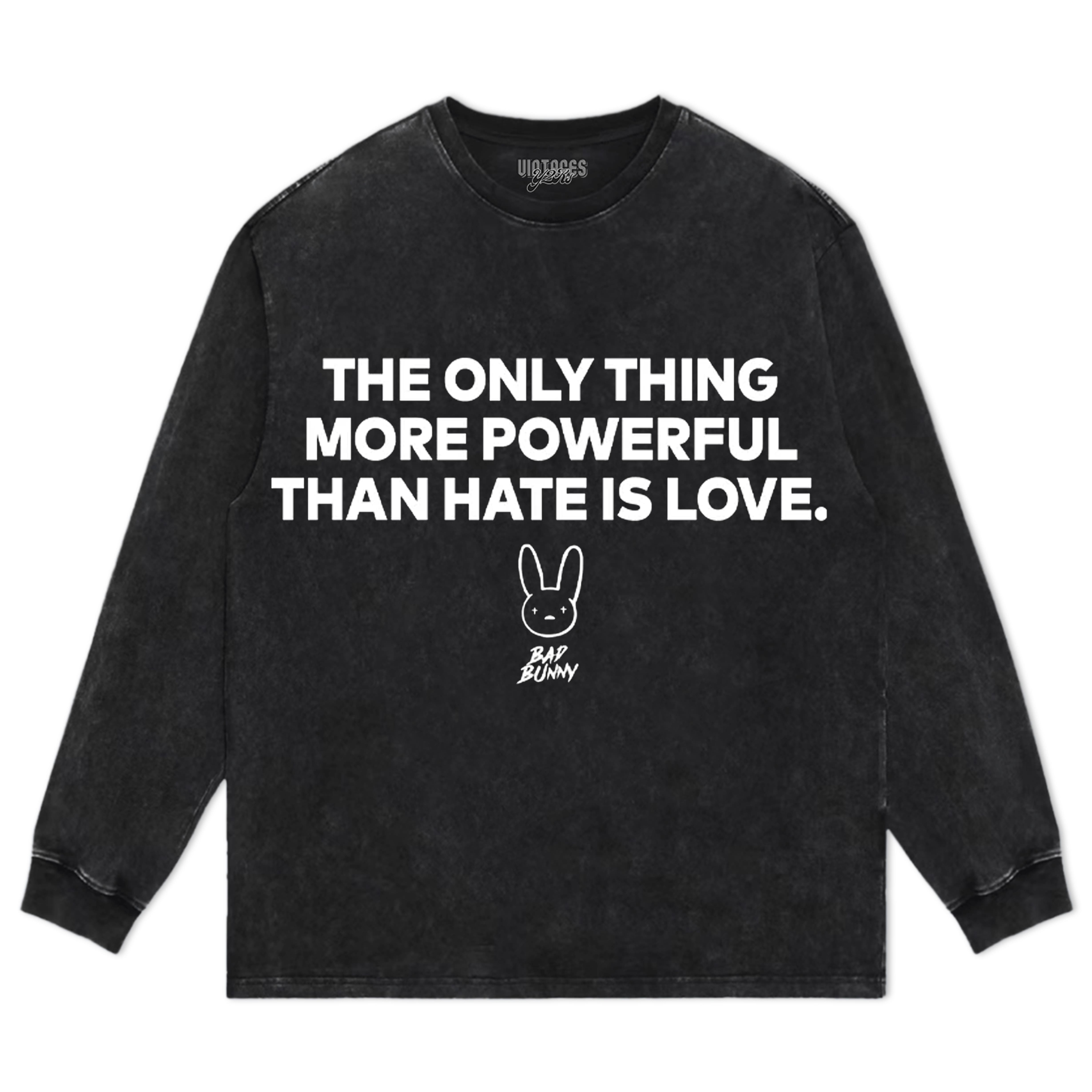 BAD BUNNY - LOVE HATE TEE & LS & HOODIE
