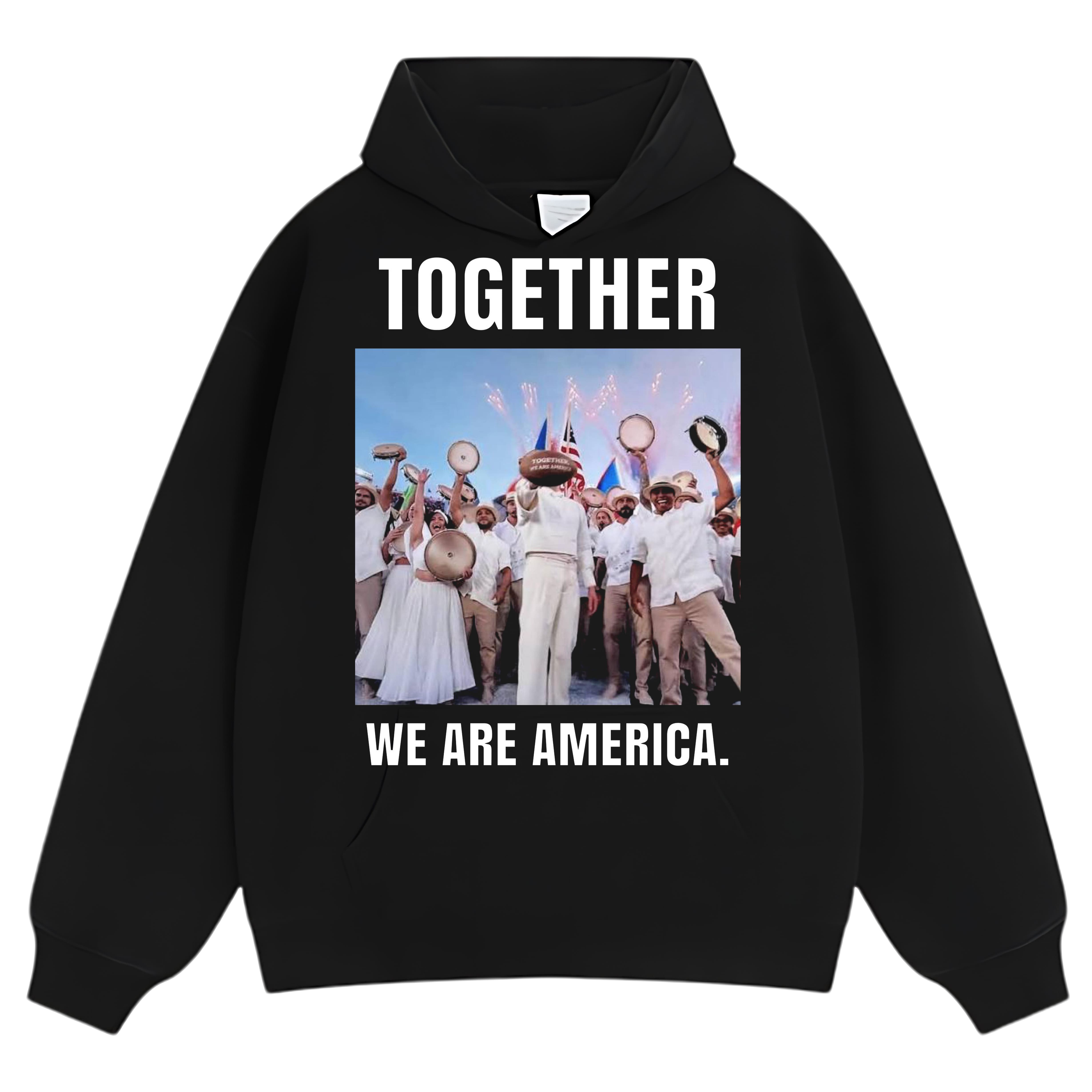 BAD BUNNY - WE ARE AMERICA V2 TEE & LS & HOODIE