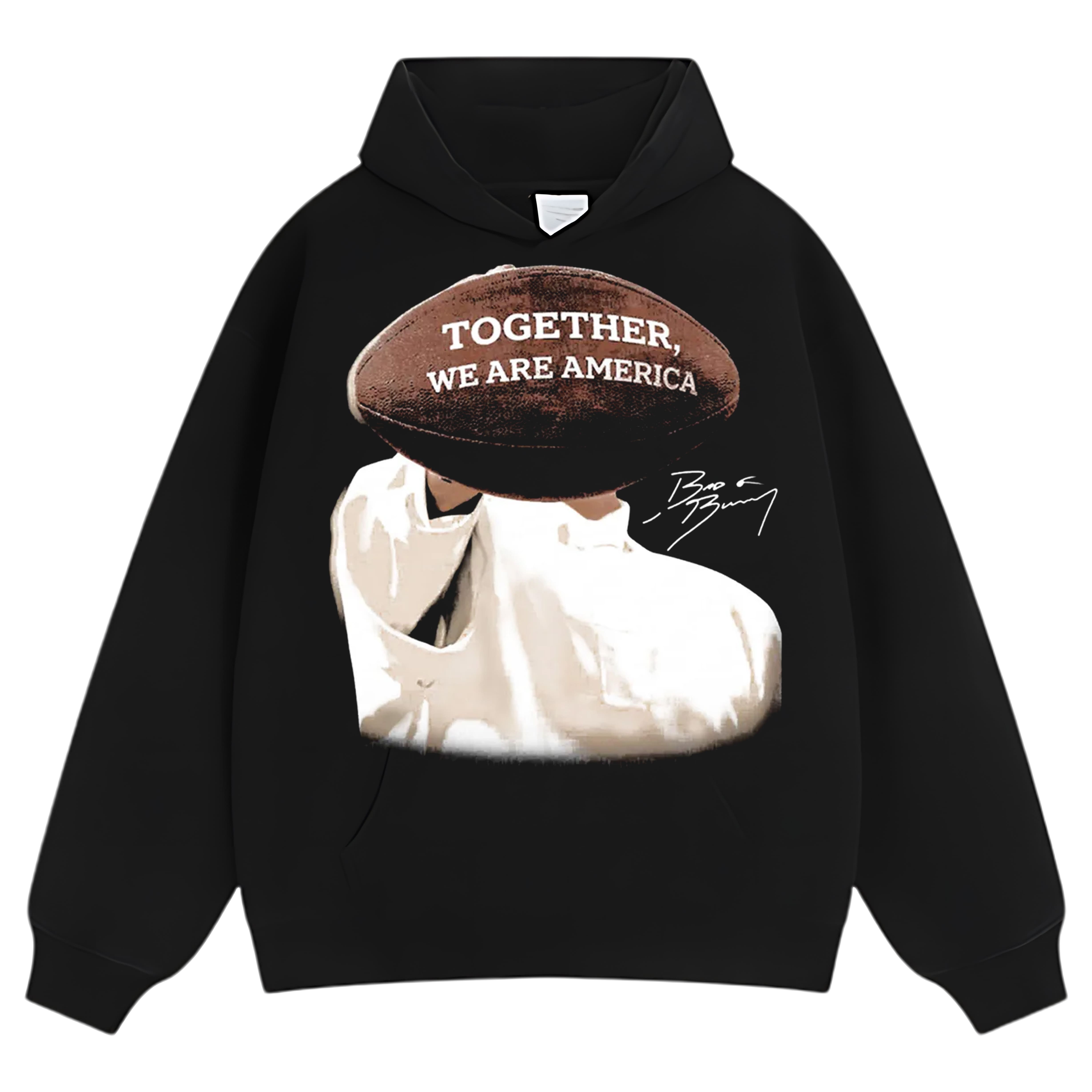 BAD BUNNY - WE ARE AMERICA V3 TEE & LS & HOODIE