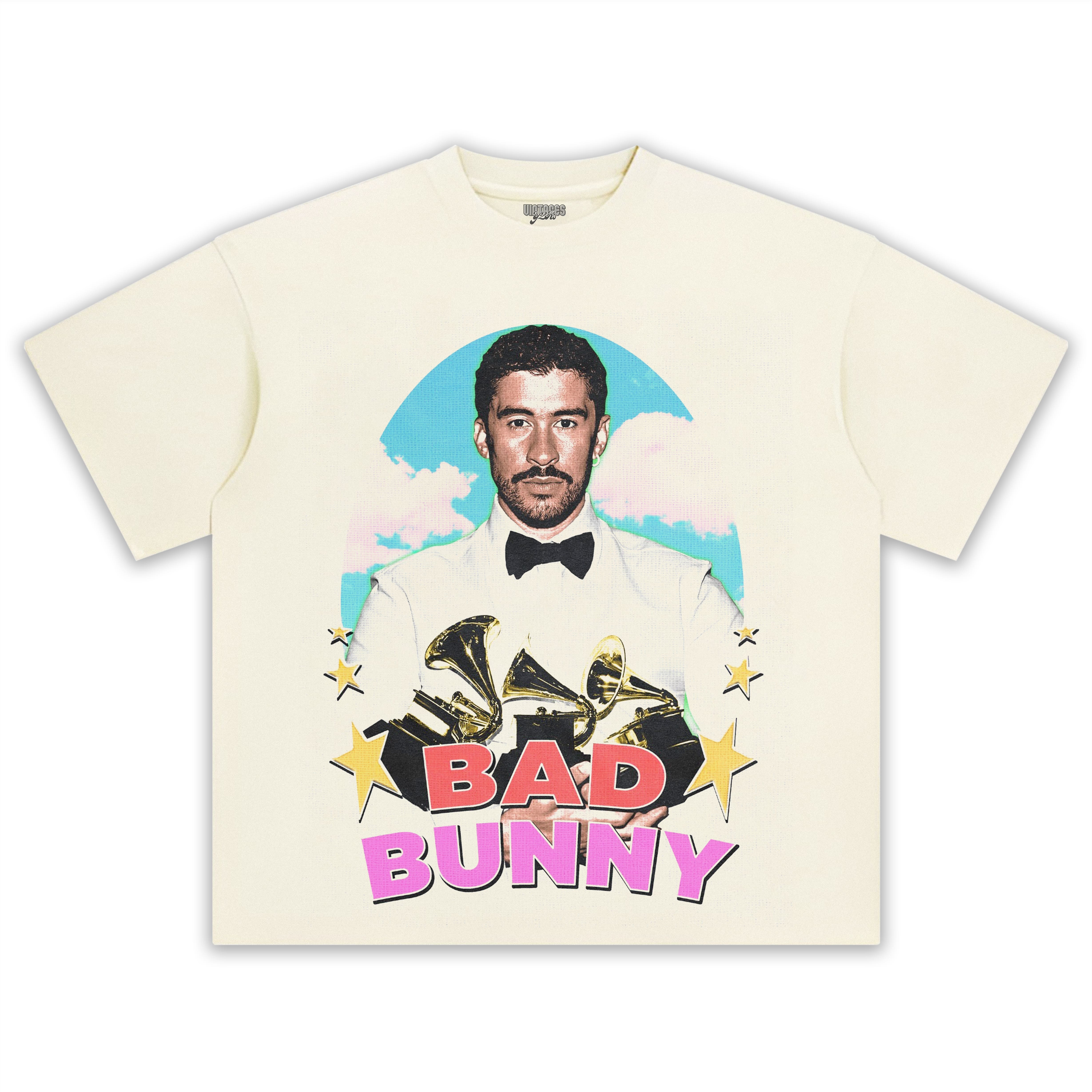 BAD BUNNY & 2026GRAMMY TEE & LS