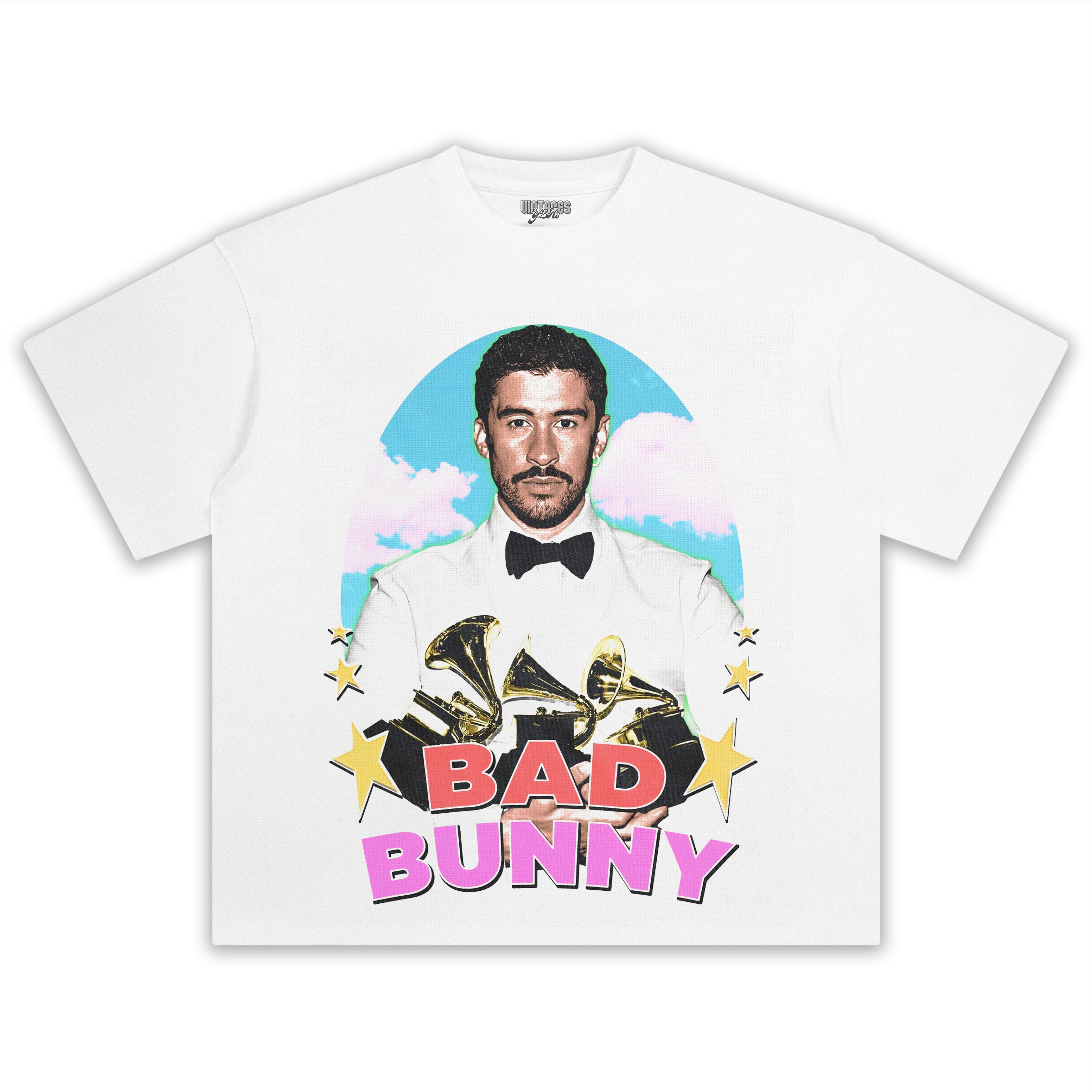 BAD BUNNY & 2026GRAMMY TEE & LS