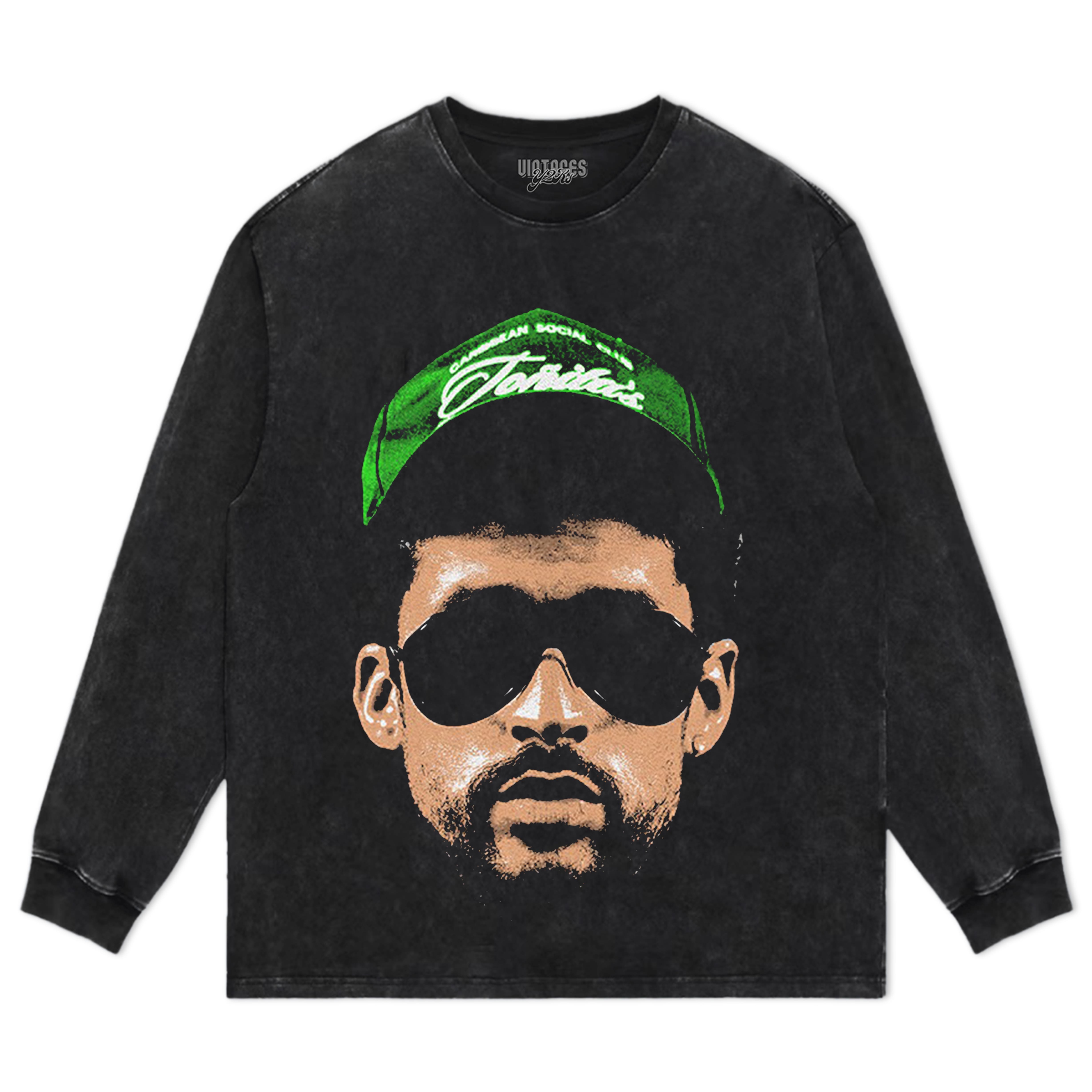 BAD BUNNY & 2026 BIG FACE TEE & LS & HOODIE