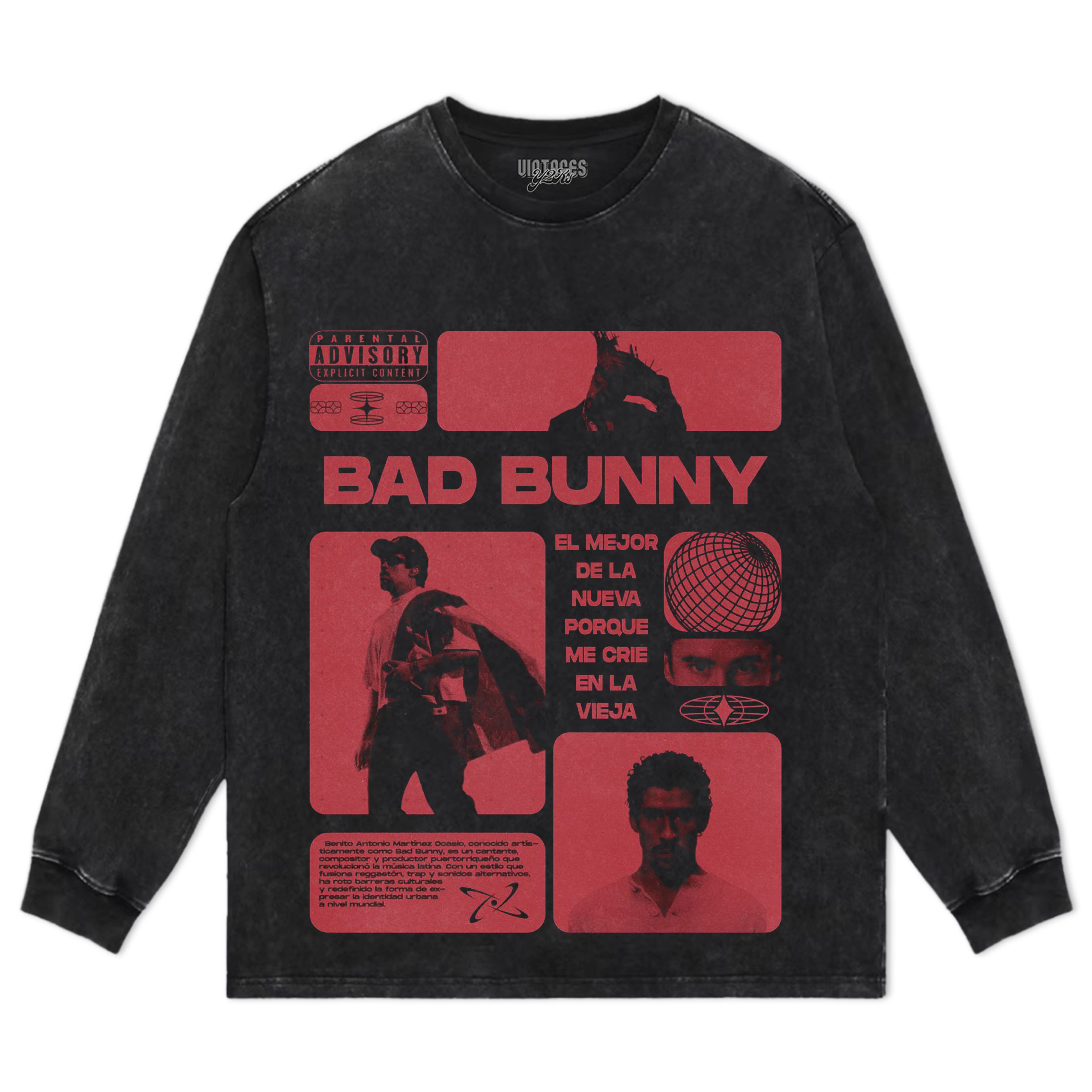 BAD BUNNY 2026 DISEÑO DIGITAL V2 TEE & LS & HOODIE