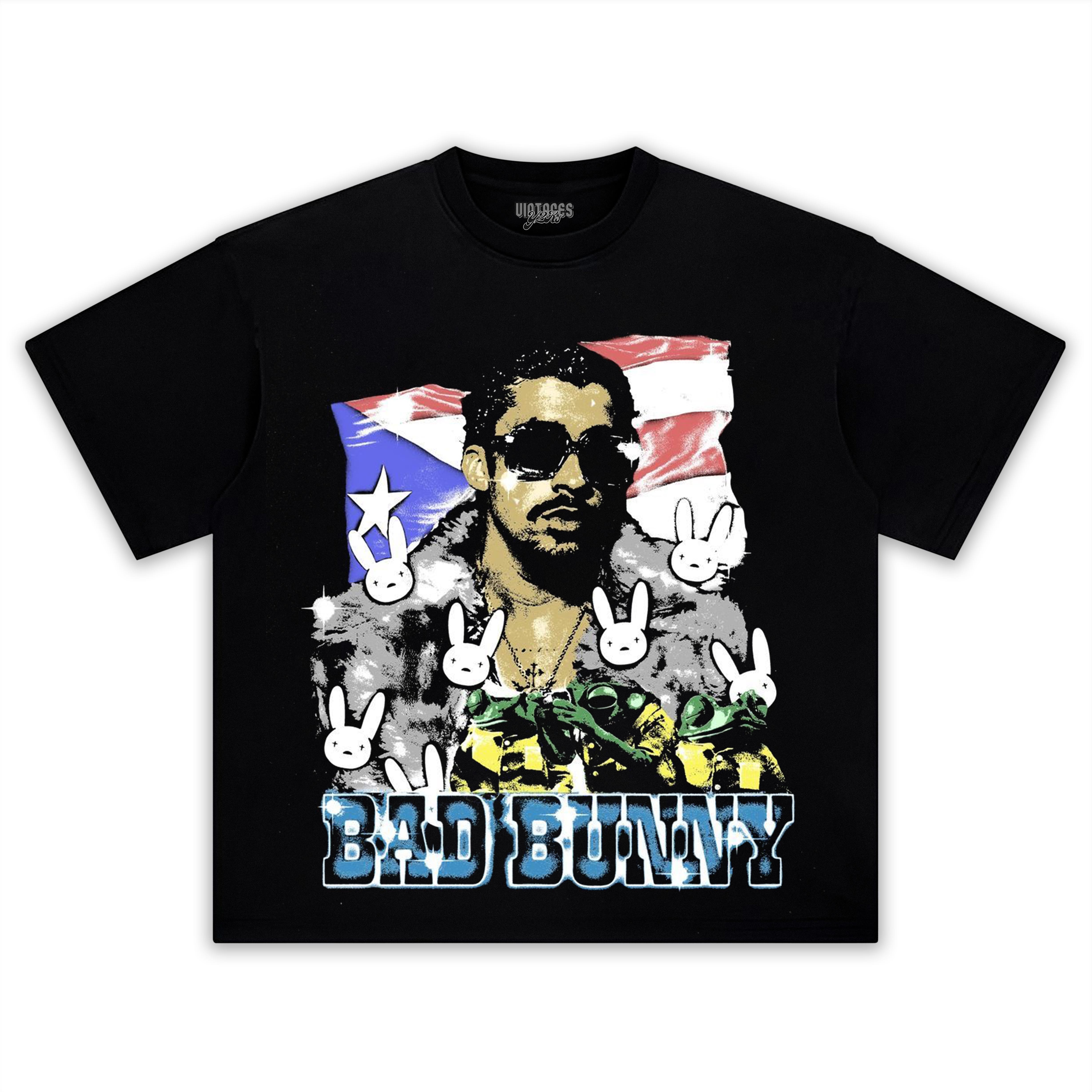 BAD BUNNY 2026 VINTAGE V2 TEE & LS & HOODIE