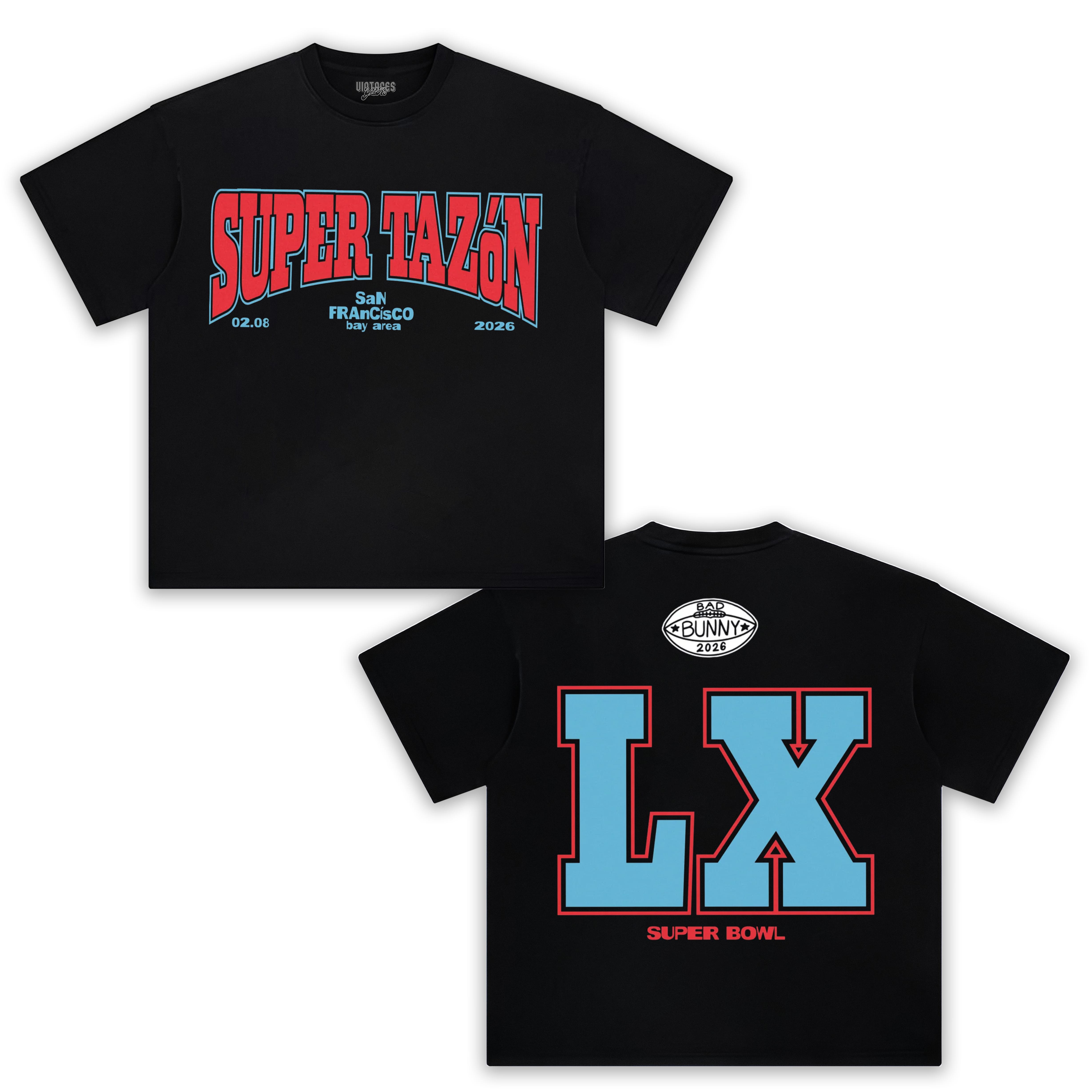 BAD BUNNY SUPER BOWL COMMEMORATIVE EDITION TEE