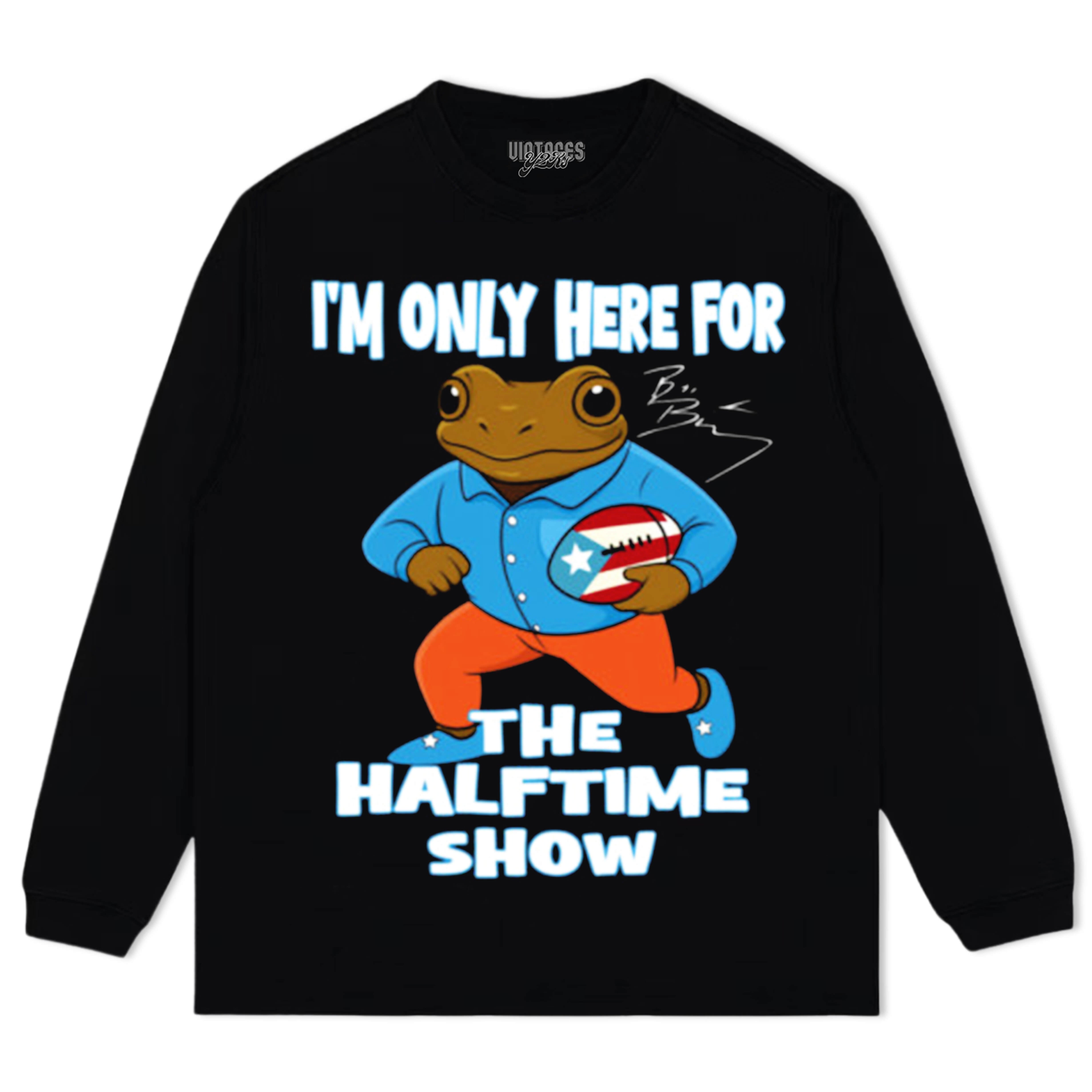 BAD BUNNY SUPER BOWL TEE & LS & HOODIE