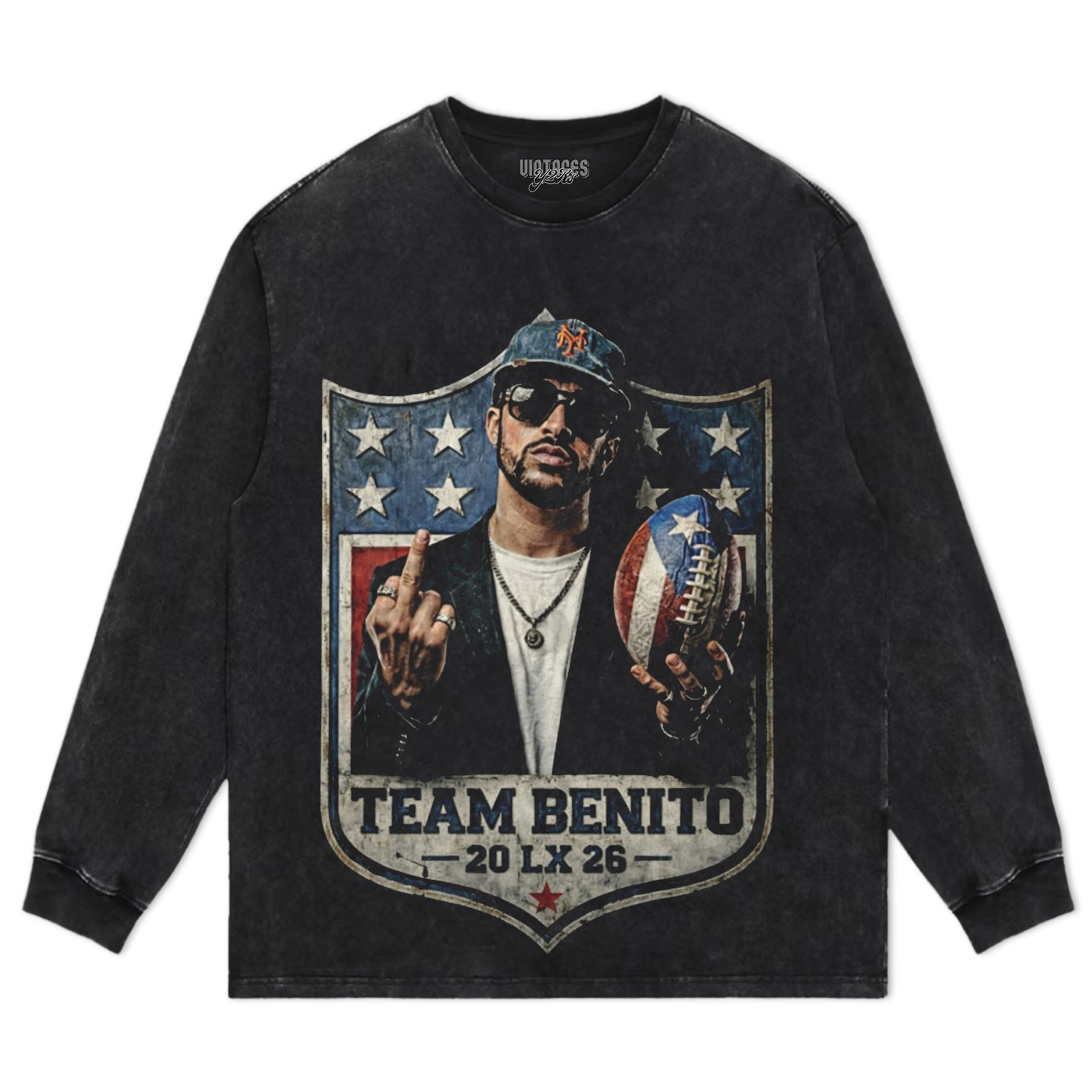 BAD BUNNY SUPER BOWL TEE & LS & HOODIE
