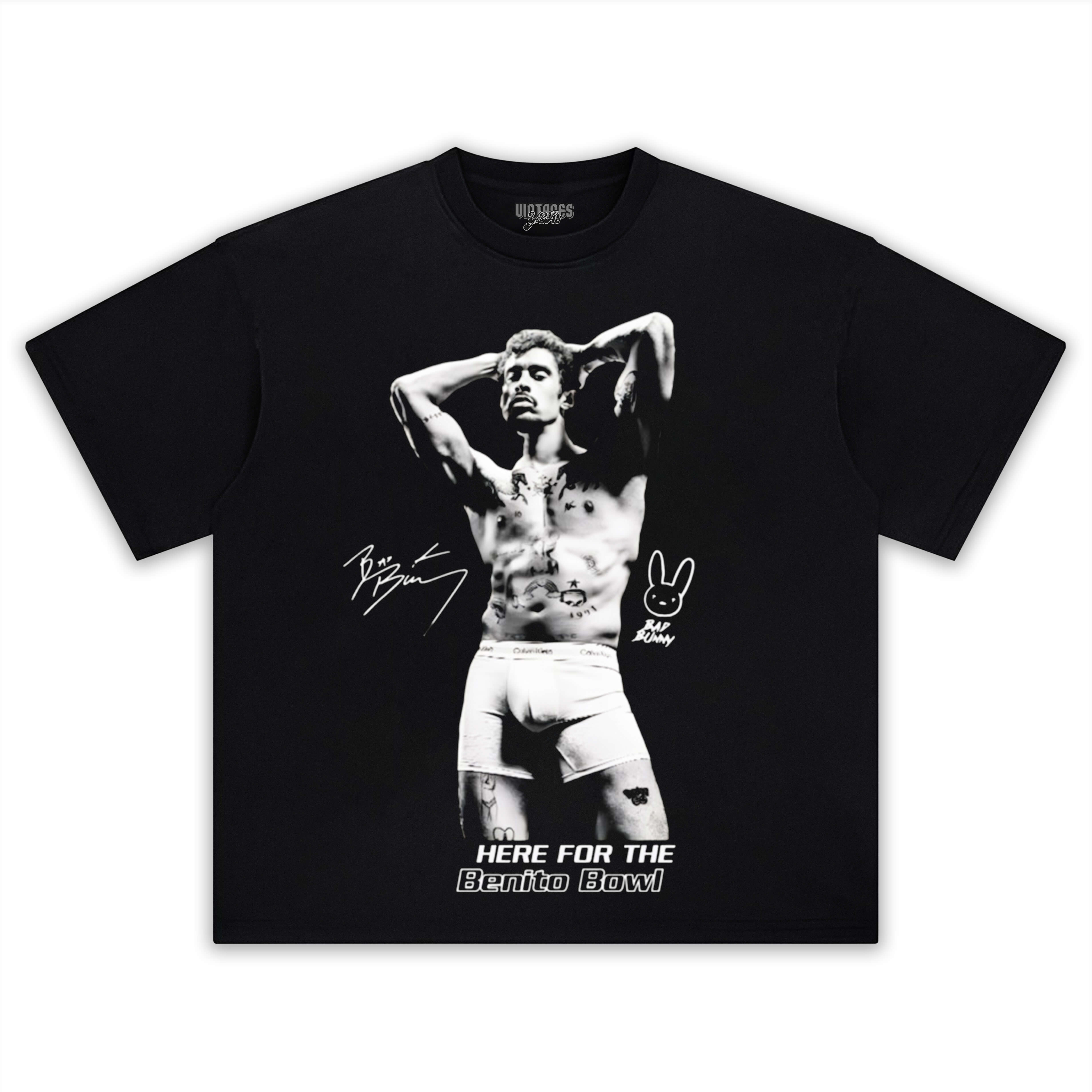 BAD BUNNY SUPER BOWL V5 TEE & LS & HOODIE