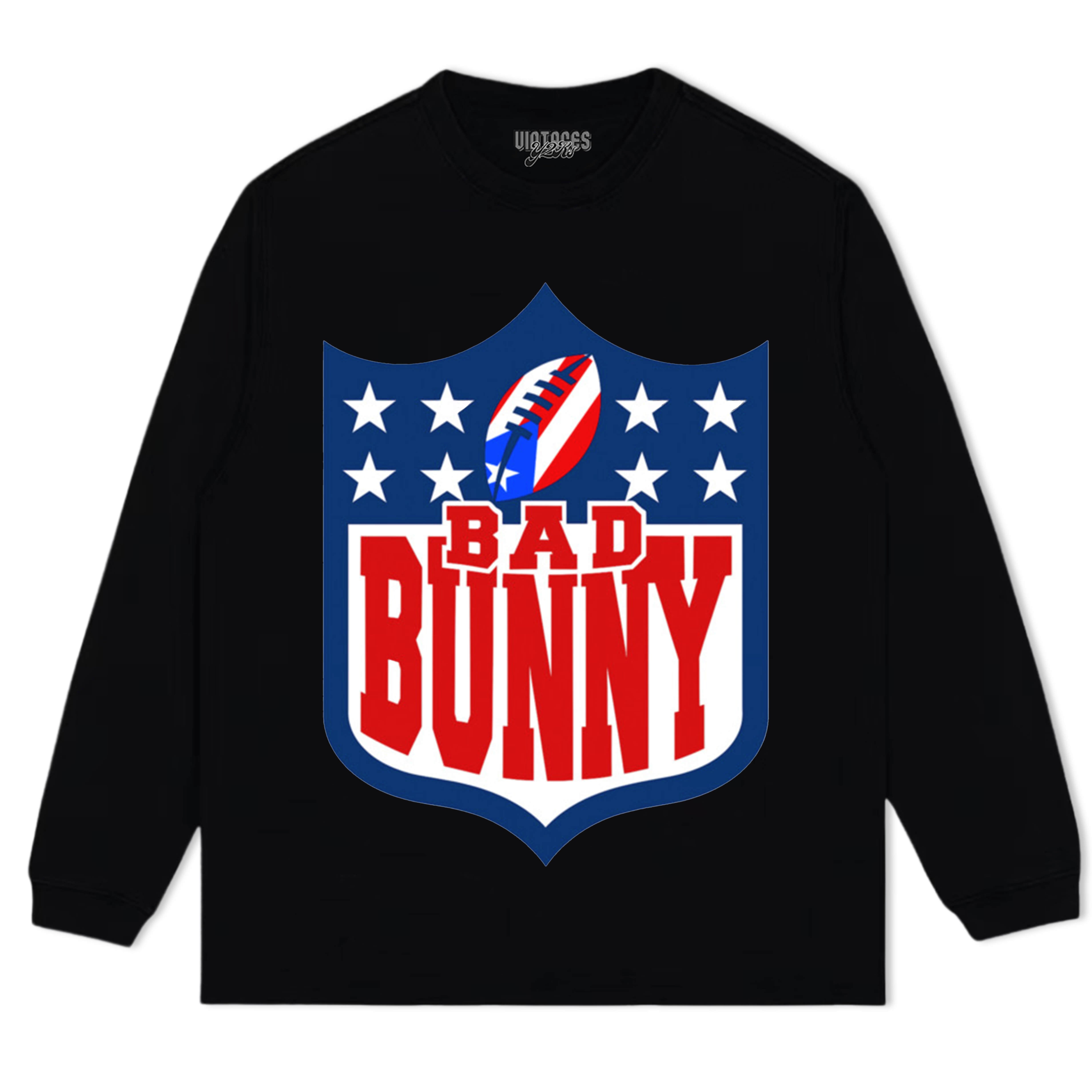 BAD BUNNY SUPER BOWL V7 TEE & LS & HOODIE
