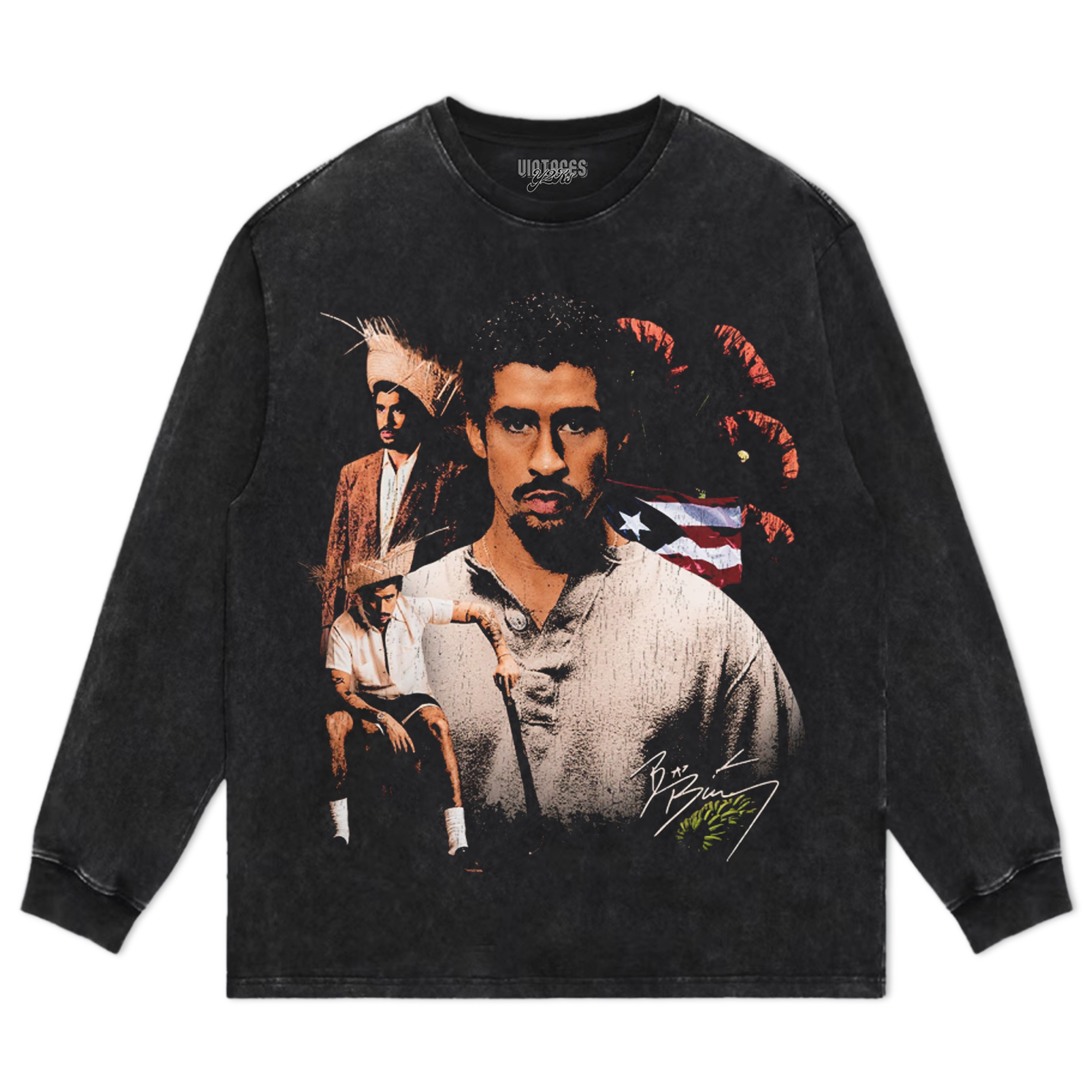 BAD BUNNY RETRO V4 TEE & LS & HOODIE