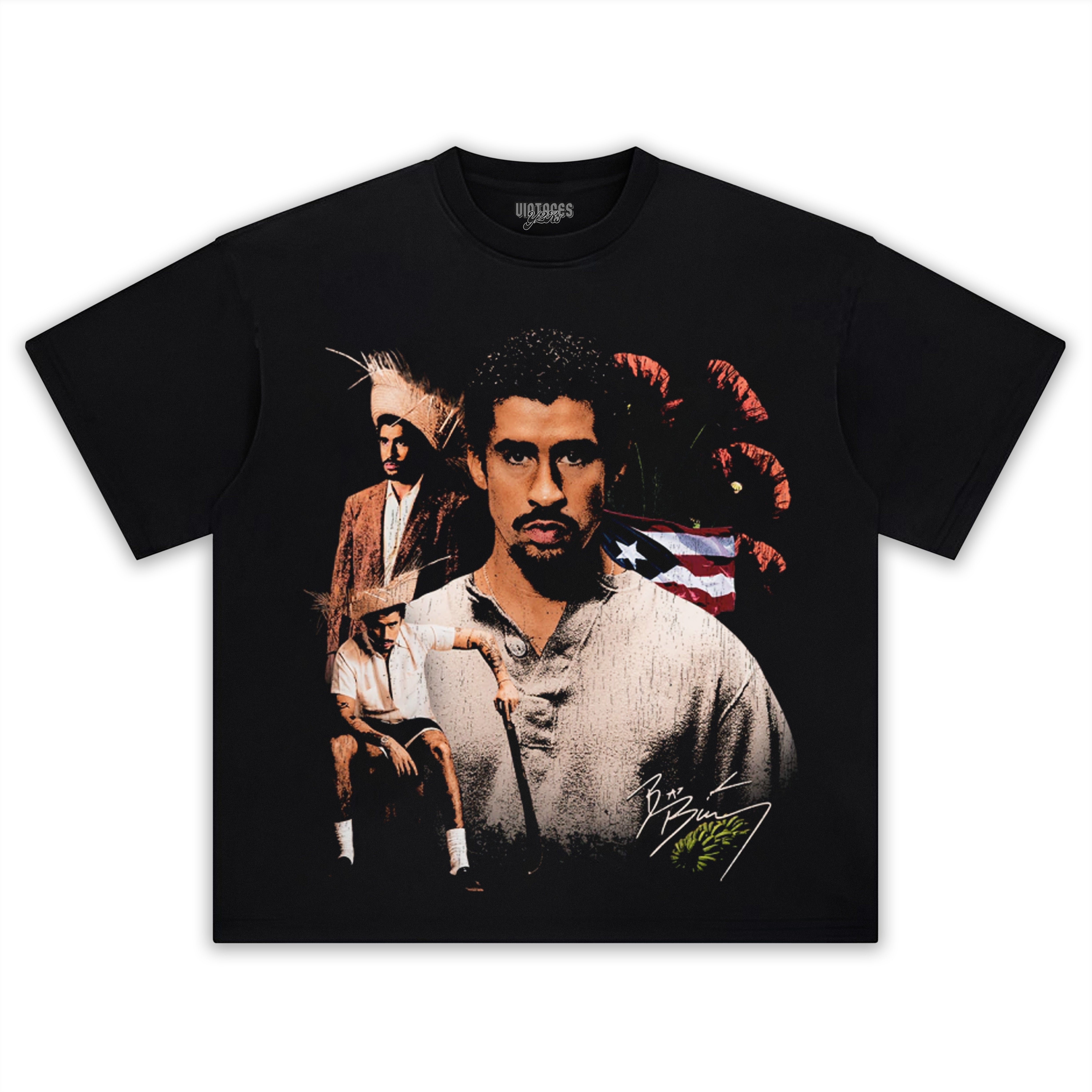 BAD BUNNY RETRO V4 TEE & LS & HOODIE