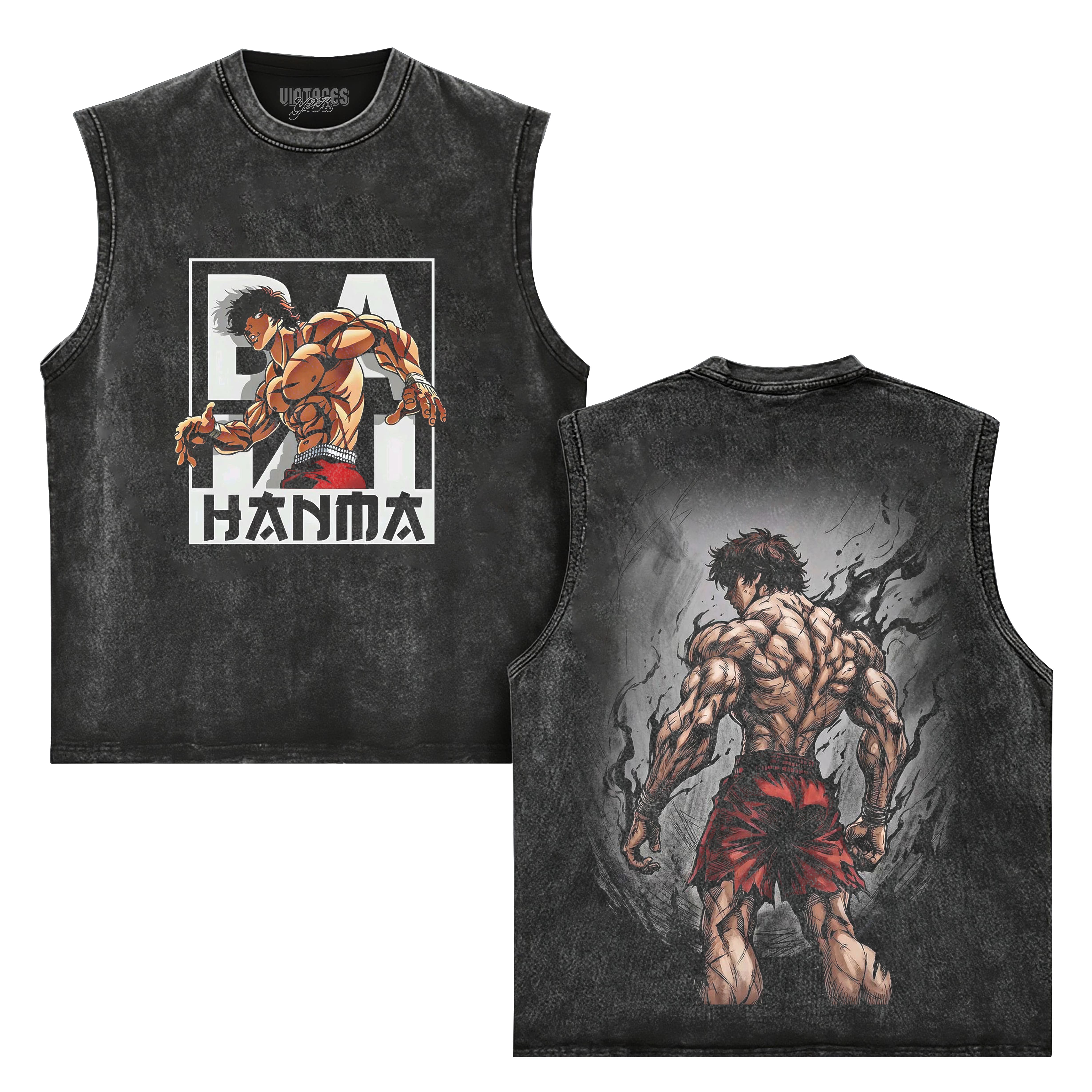 BAKI HANMA TANK TOP & TEE & LONG SLEEVE & LAYERED LS & HOODIE