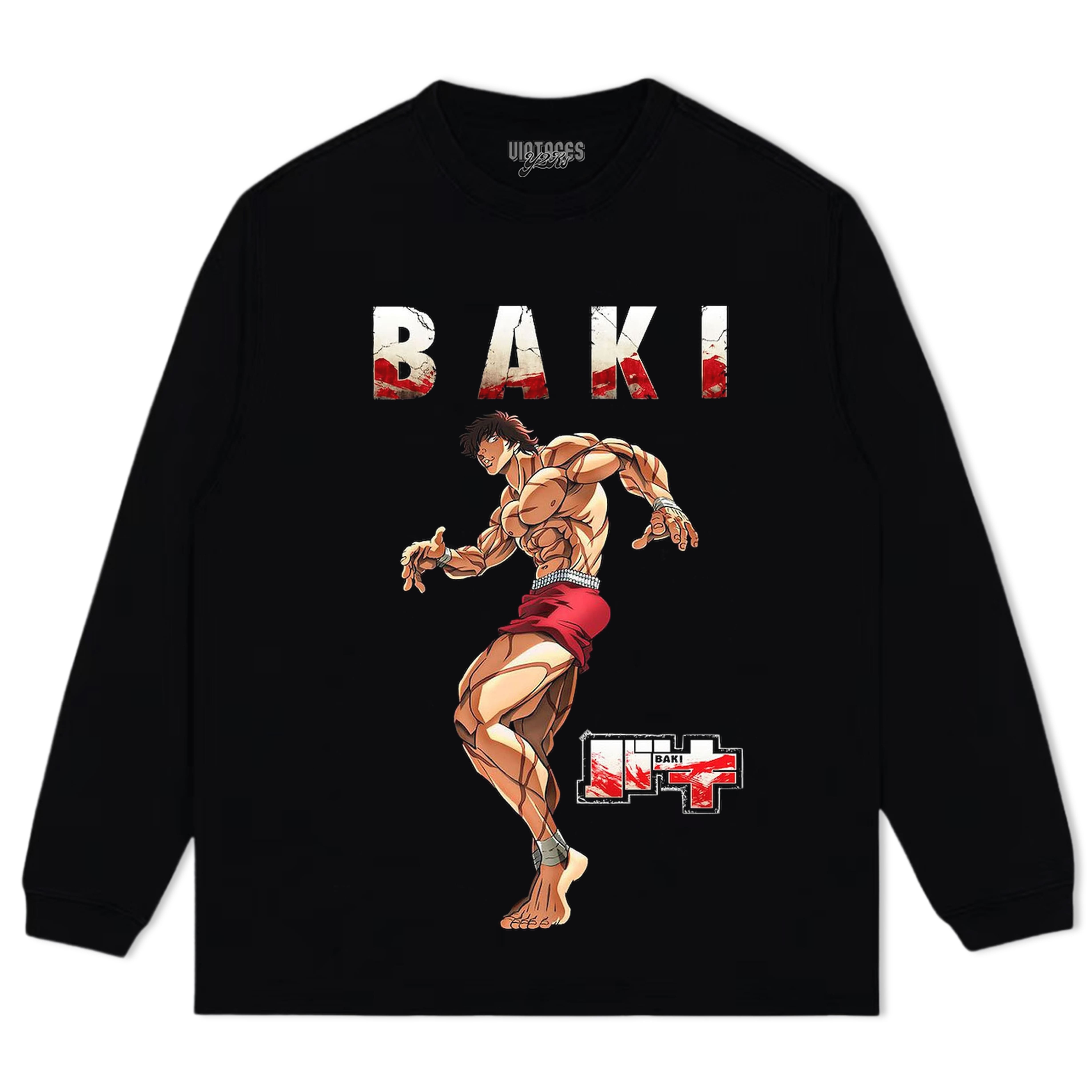 BAKI HANMA V3 TANK TOP & TEE & LONG SLEEVE & LAYERED LS & HOODIE
